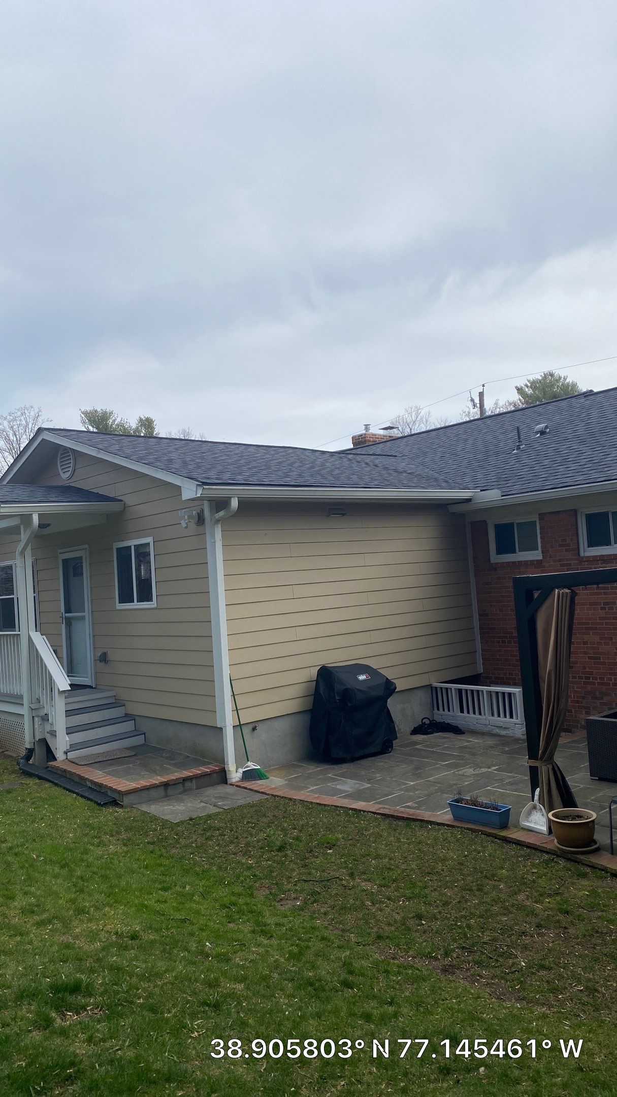 Arlington CertainTeed Landmark Pro Roof in Max Def Moire Black by RM Banning, Inc.