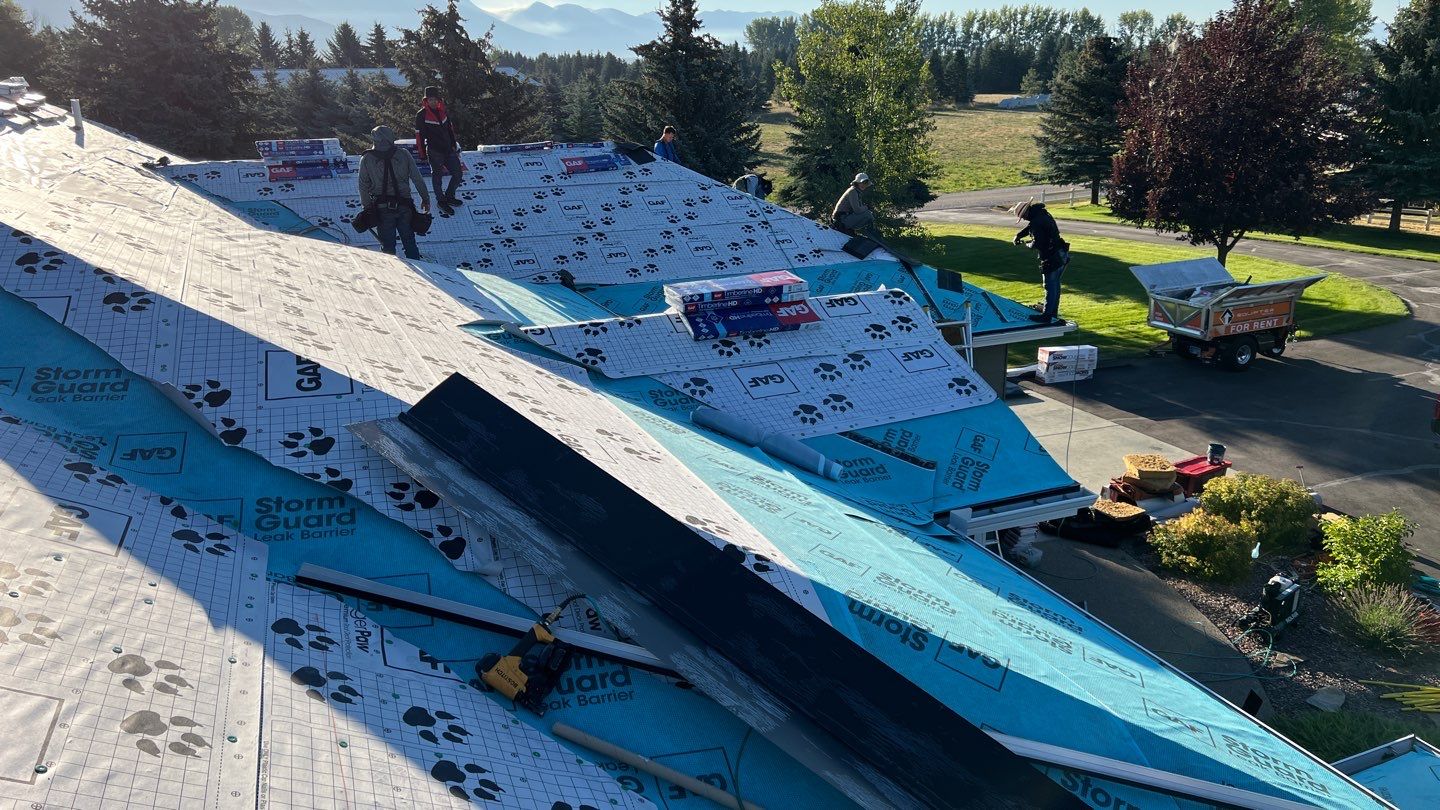 GAF Timberline HDZ - Charcoal by Montana Roofing Solutions