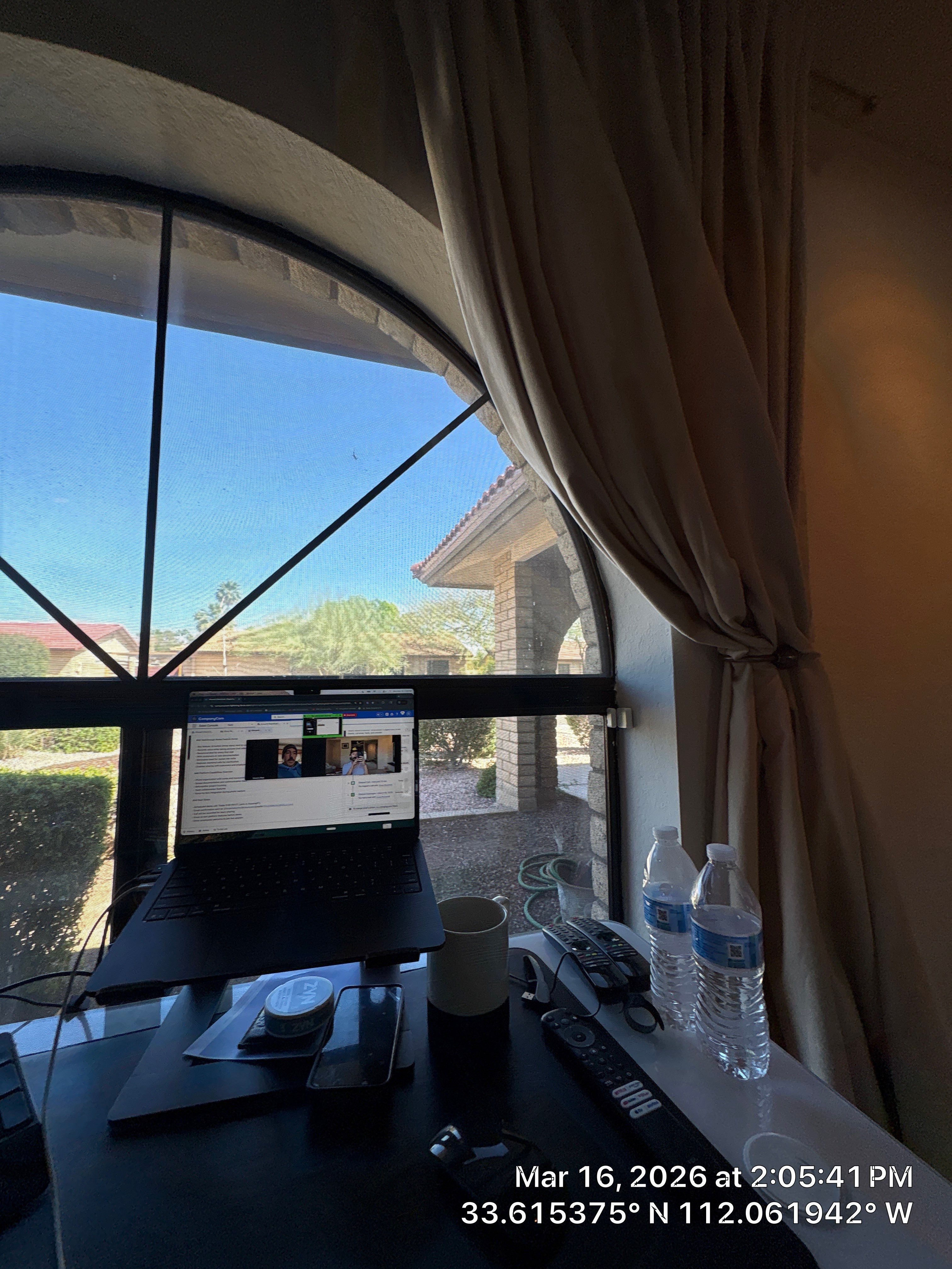 Home Office Setup and Living Area Refresh in Phoenix by CompanyCam Sales Demo