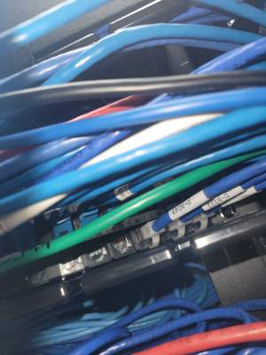 Structured cabling installation by CimaSolutions