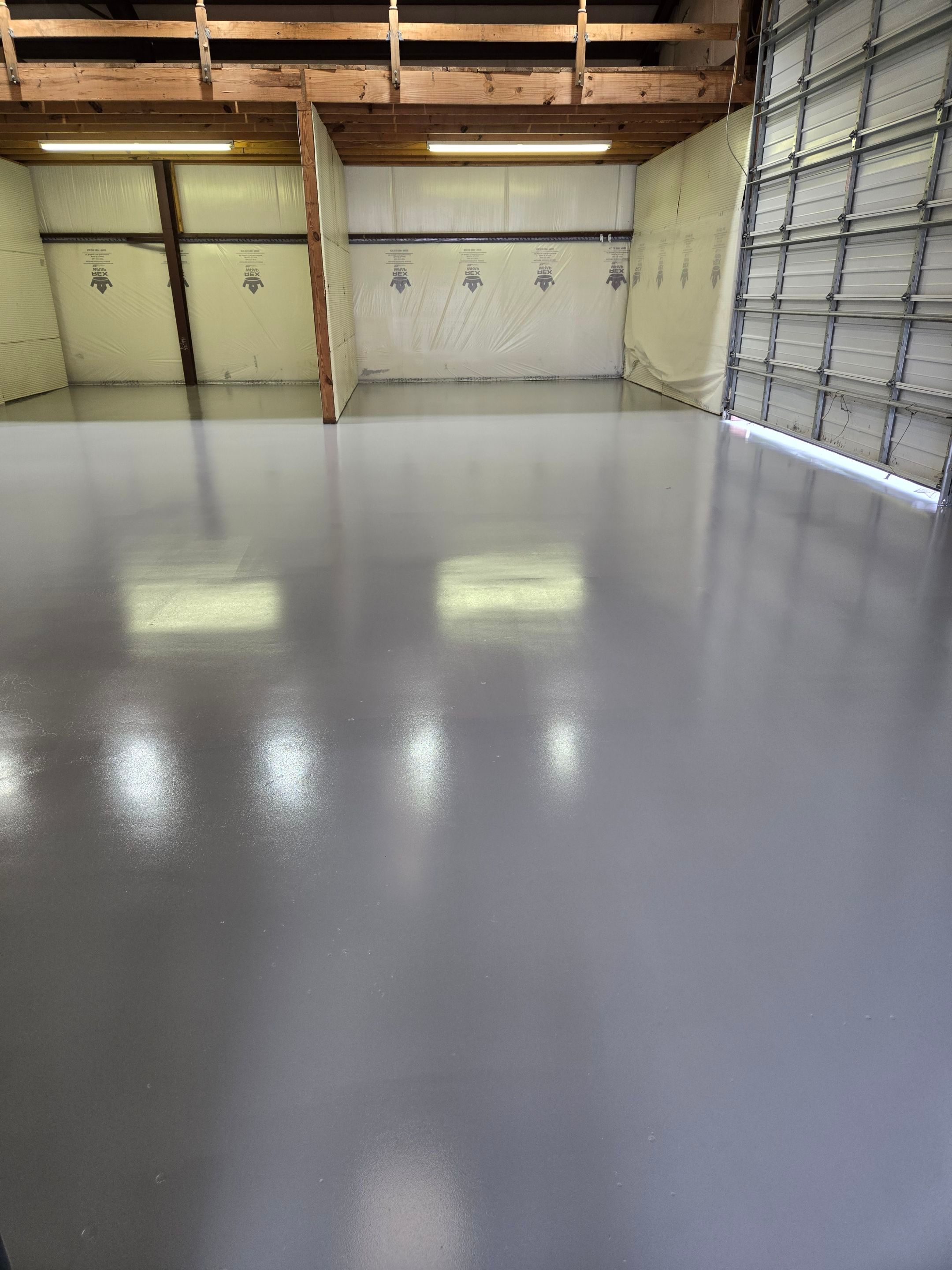Shop Floor Transformation Using Industrial-Grade Epoxy Urethane by Elite Floor Solutions