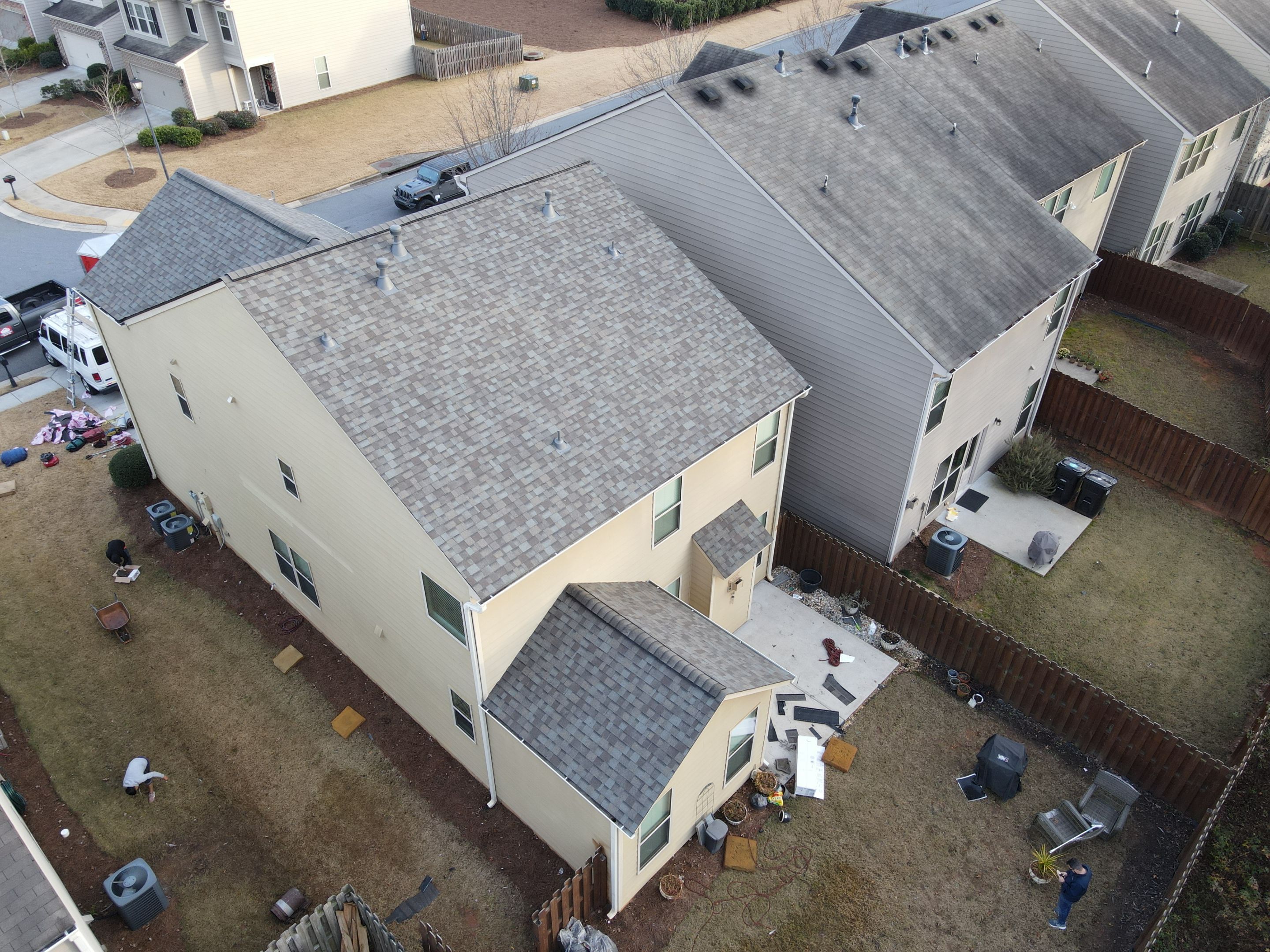 Residential Roofing Installation using Owens Corning by Inspector Roofing and Restoration