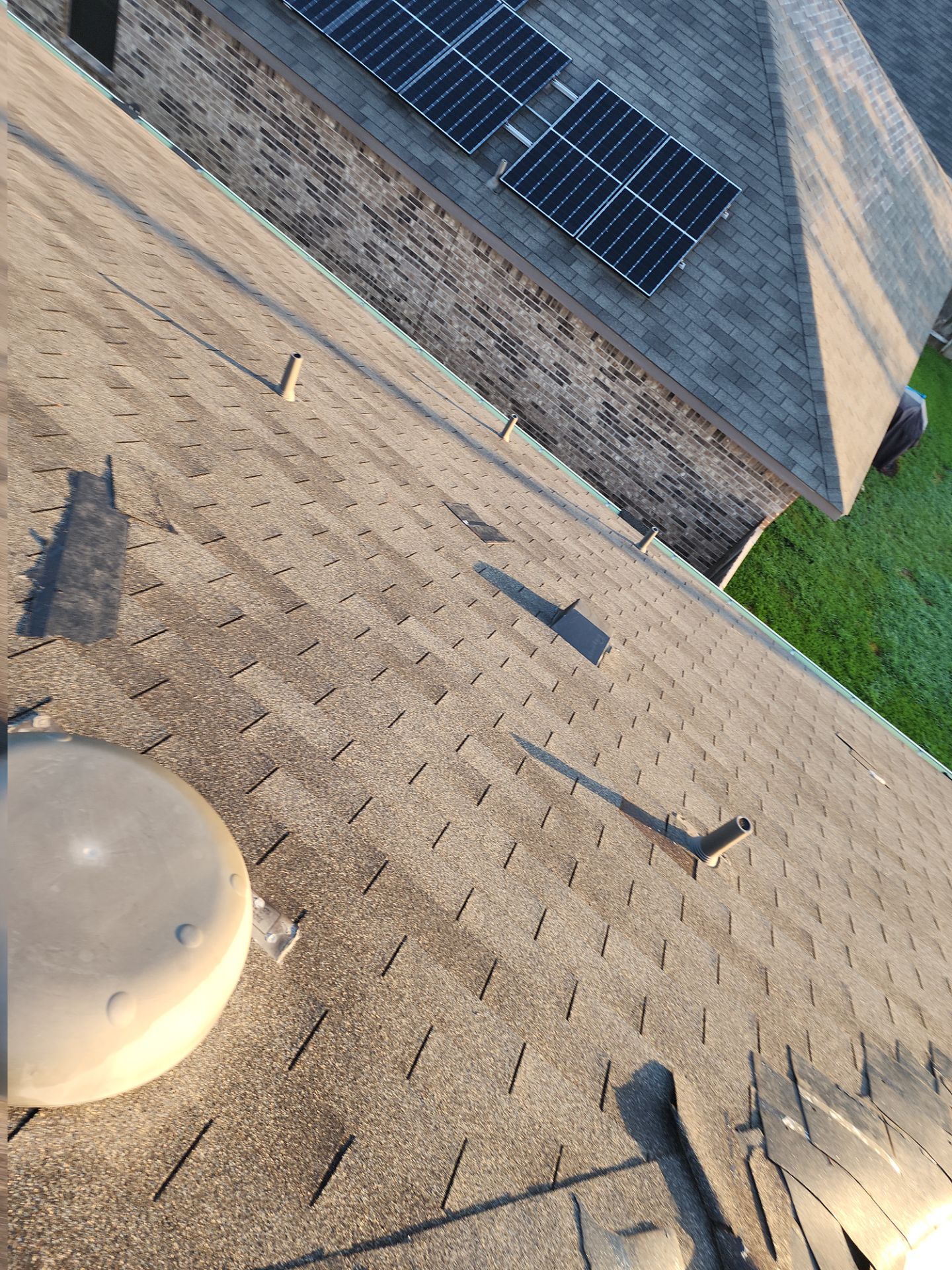 Residential Roofing Installation using Owen's Corning Duration (Lifetime) Shingles by Roof Repair Company