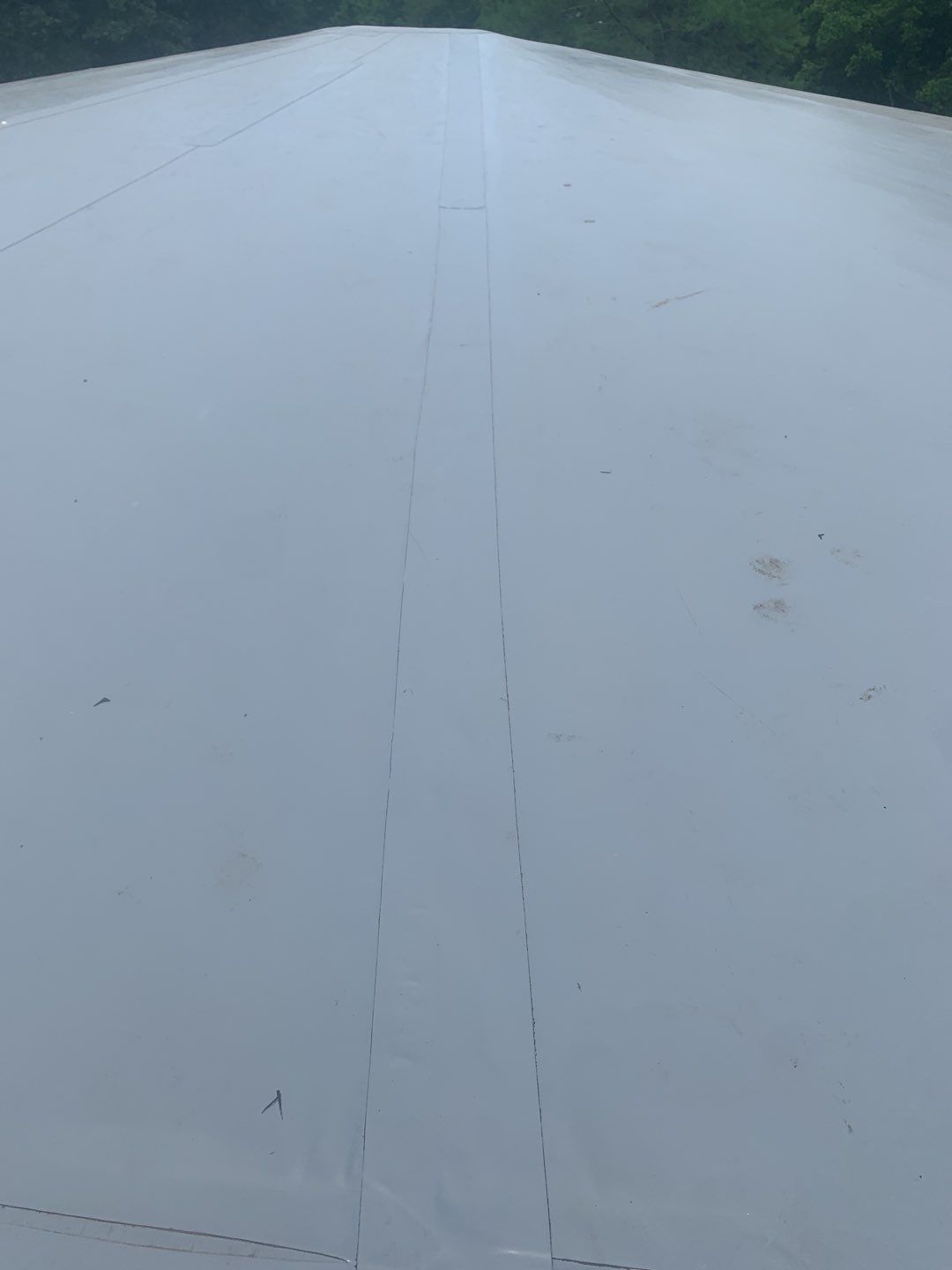 Commercial Roofing Installation using 50 mil PVC by Hostetler Roofing