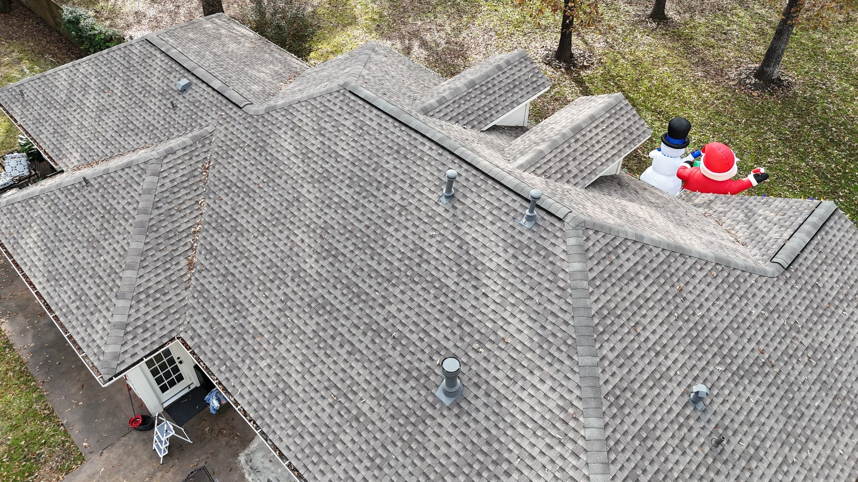 Residential Roofing Installation using GAF Timberline HDZ in Montgomery by Core Four Roofing