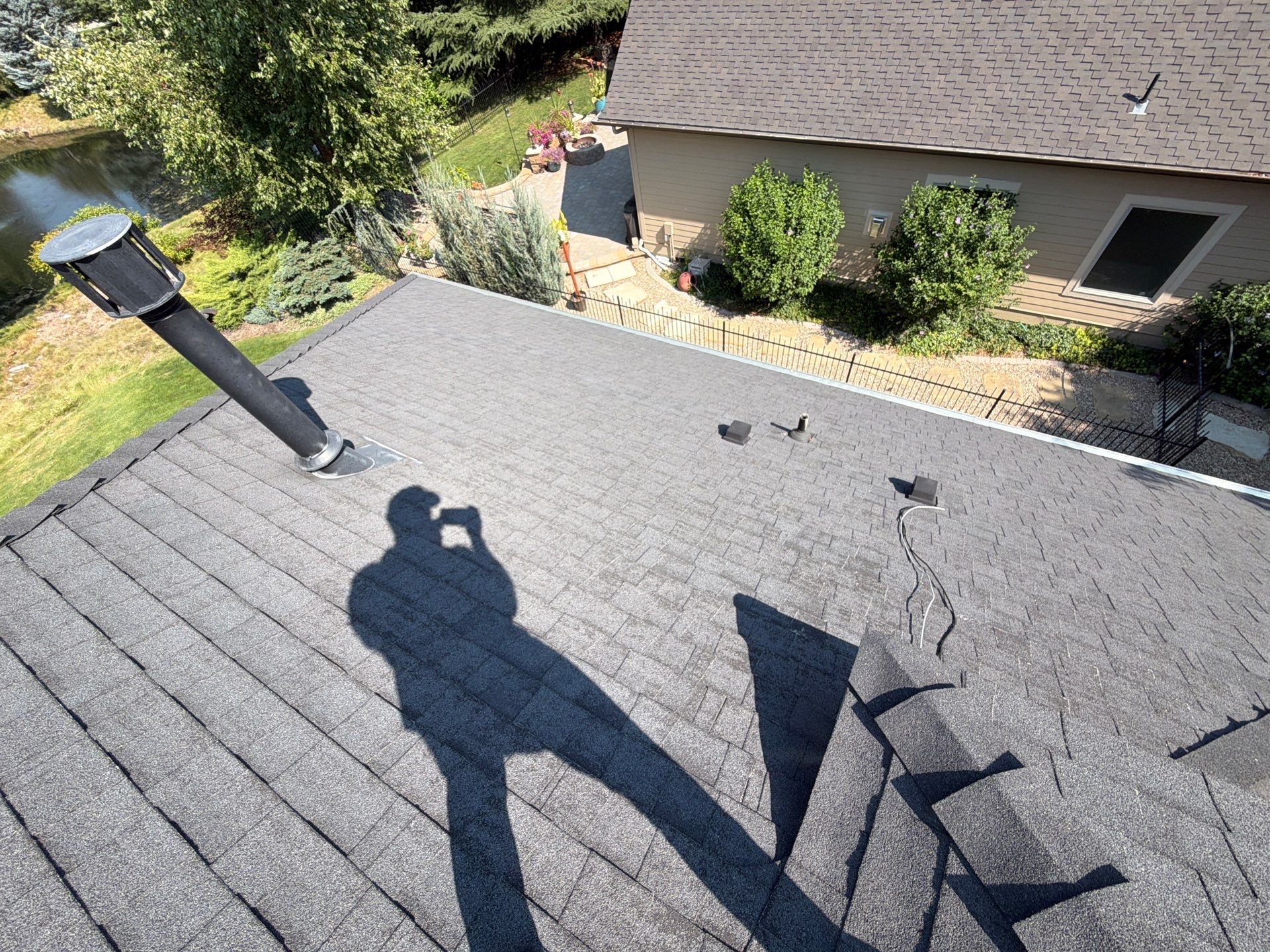 Residential Roof Replacement and Attic Structural Repair in Eagle by Olive Roofing