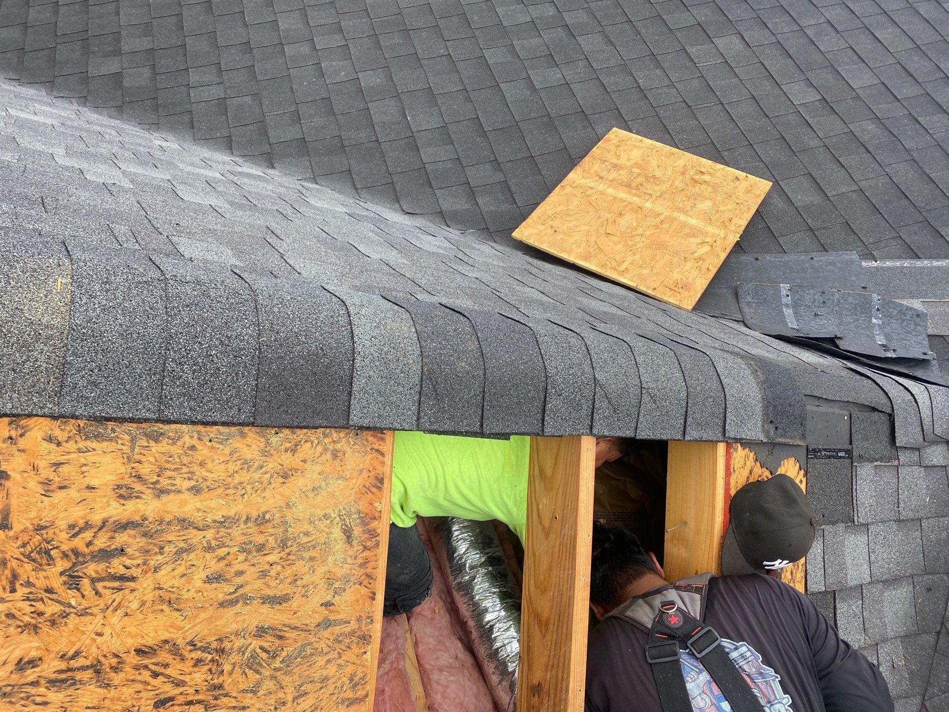 Residential Roofing Repair using Owen's Corning Duration (Lifetime) Shingles by Roof Repair Company