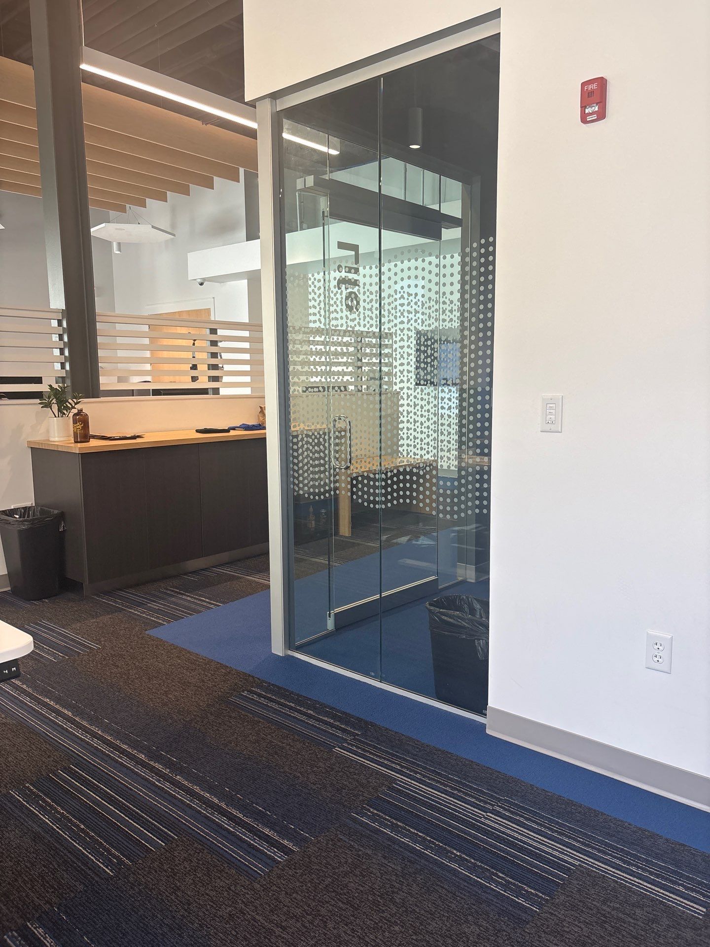 Commercial Office Interior Fit-Out with Glass Partitions in Lincoln by CompanyCam Sales Demo