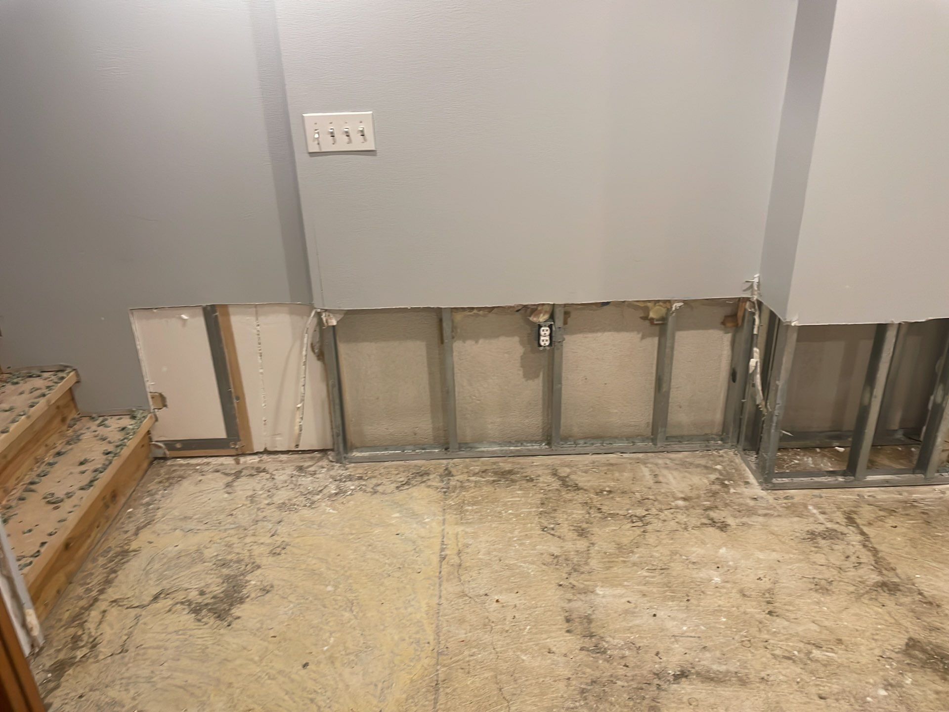 Project in Farmington Hills by EzDry Water Mitigation & Property Restoration