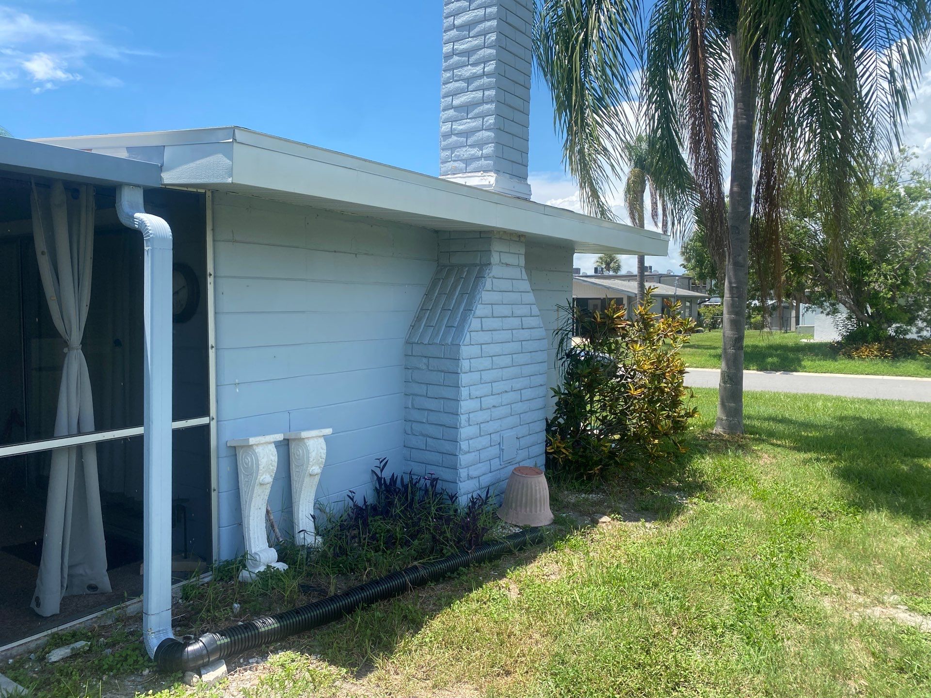 Residential Gutter Upgrade in Sarasota FL by Gutter Professors