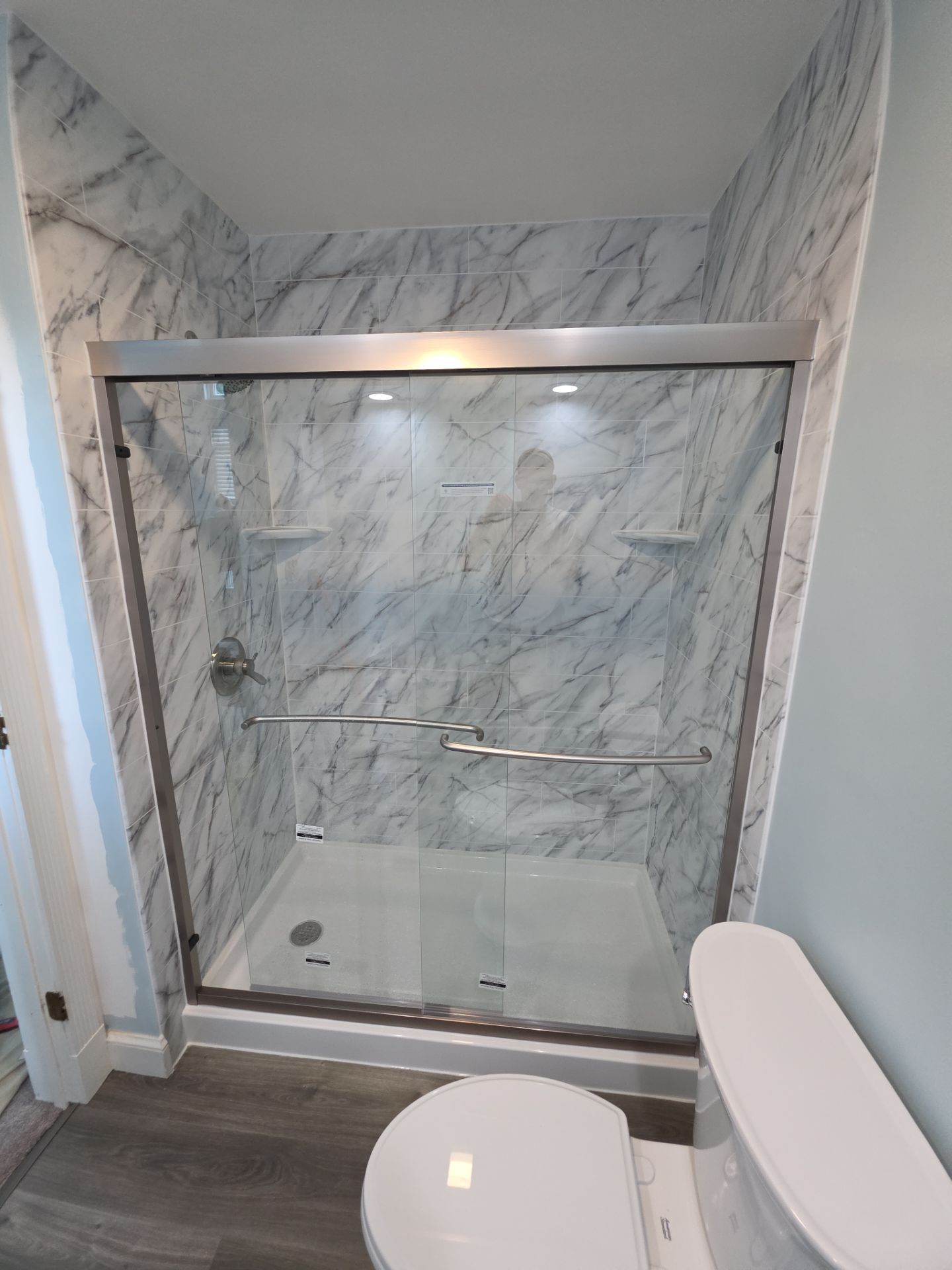 Tub to Shower Remodel by BathPlanet SW Virginia