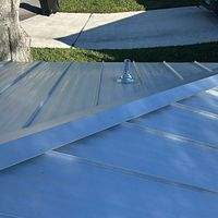 24ga 1" Nail-Strip Mill Finish by Total Roofing System The Metal Roof Experts
