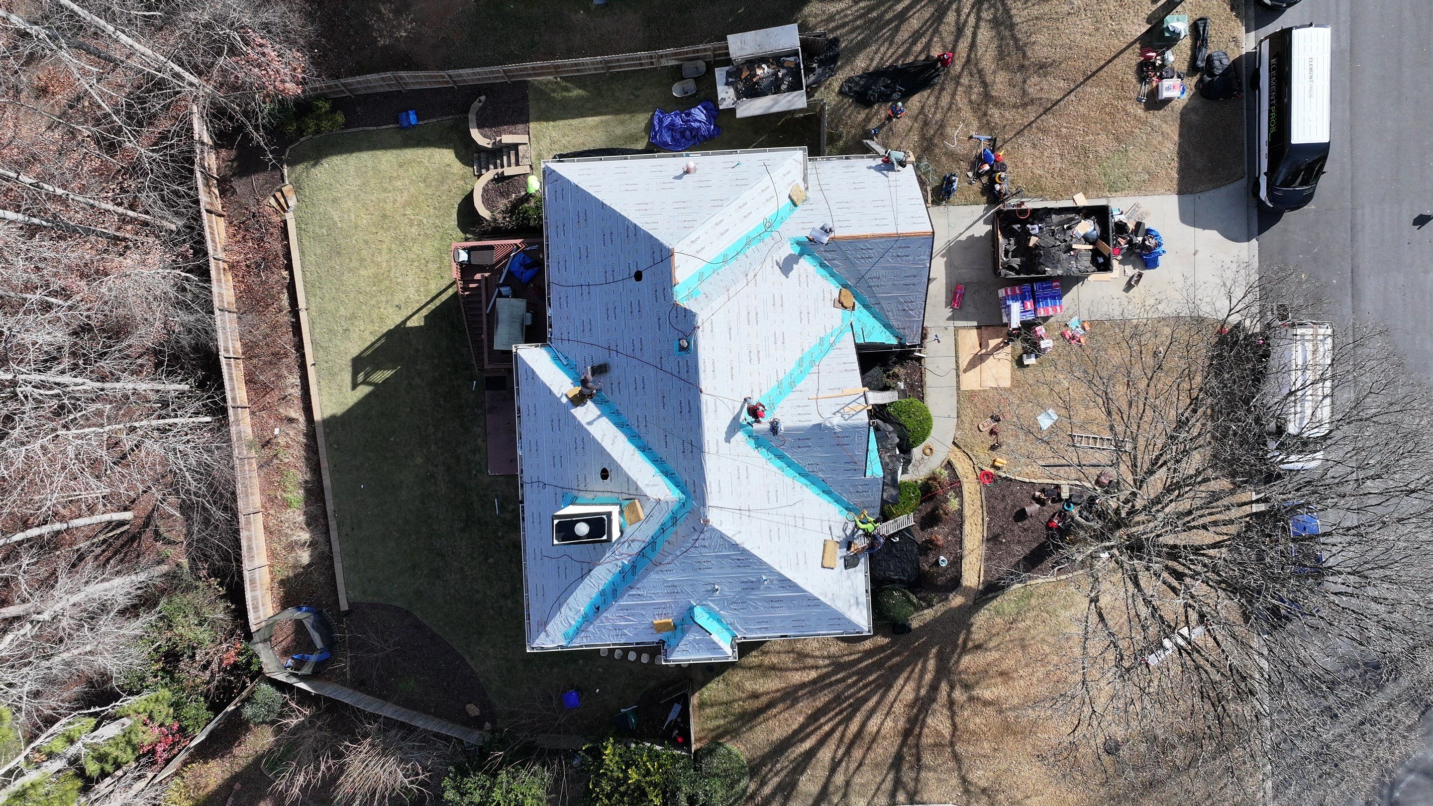 GAF Timberline HDZ in Pewter Grey by Element Pros Roofing, LLC