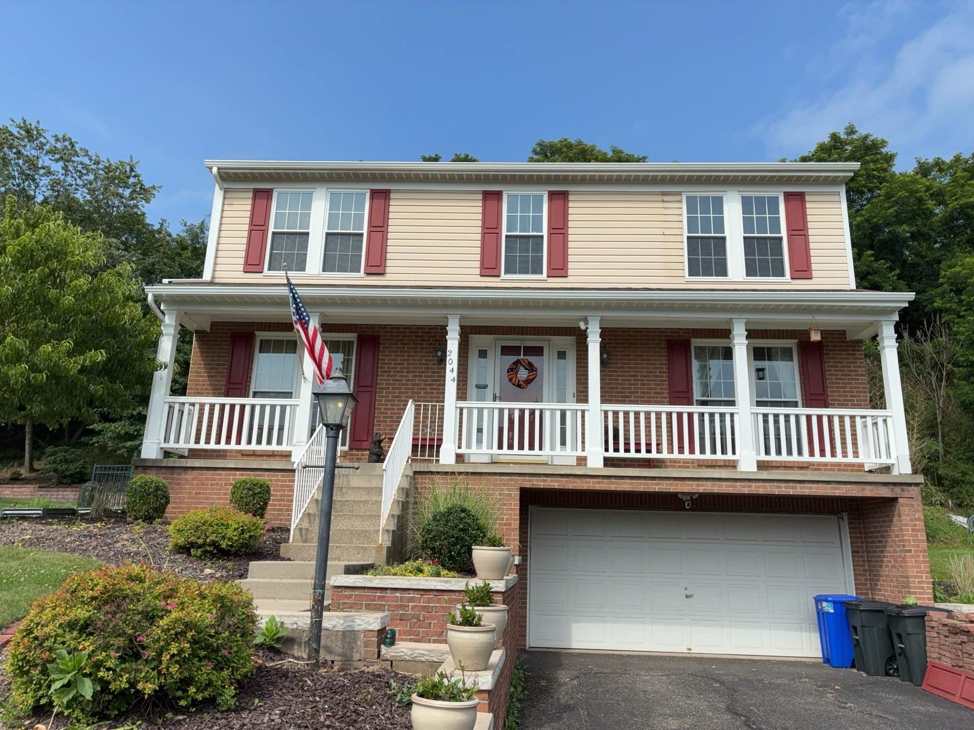 Full House Siding Renovation with Tyvek Wrap in South Park by Ideal Siding Pittsburgh