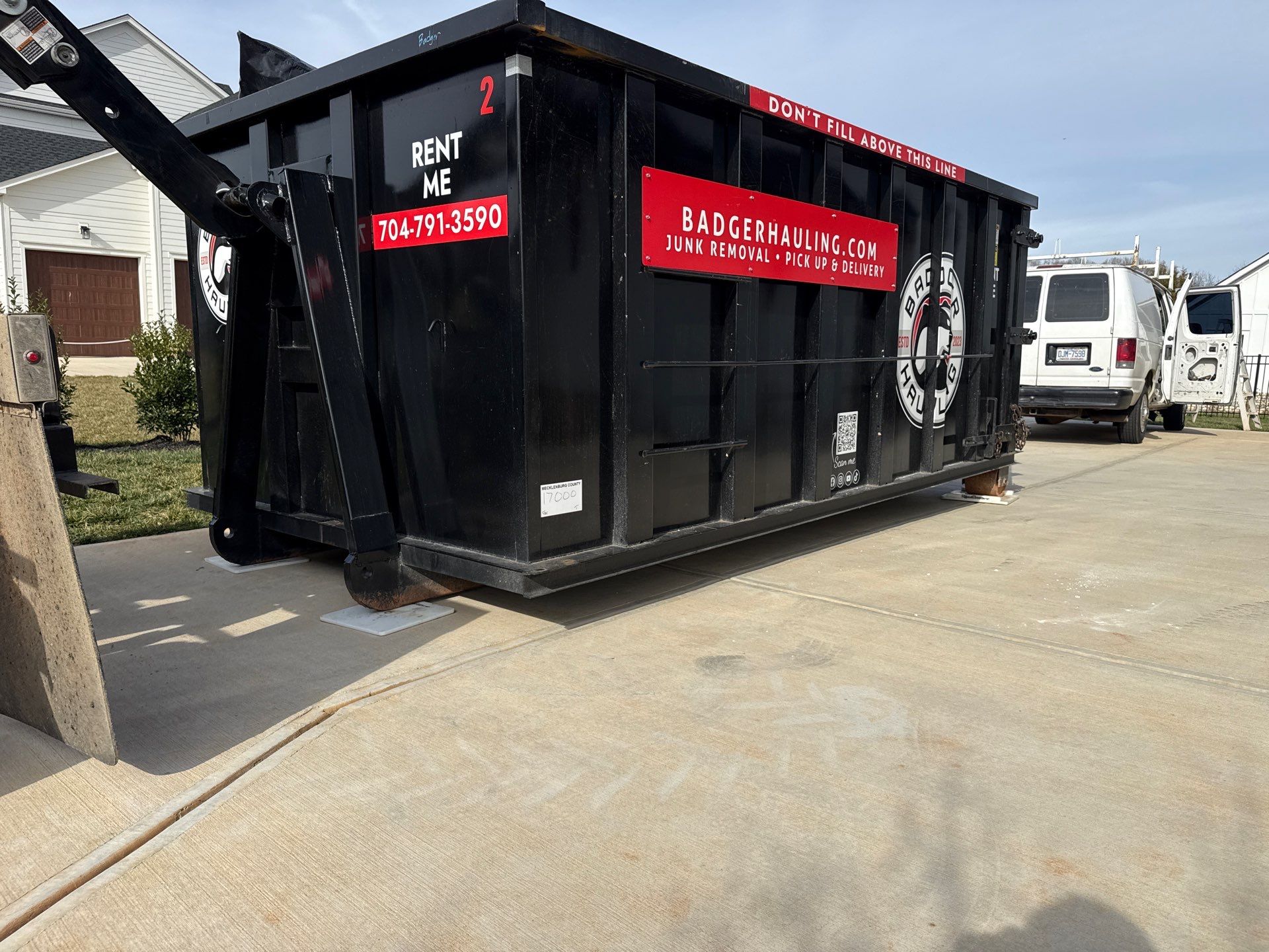 Project in Marvin by Badger Hauling