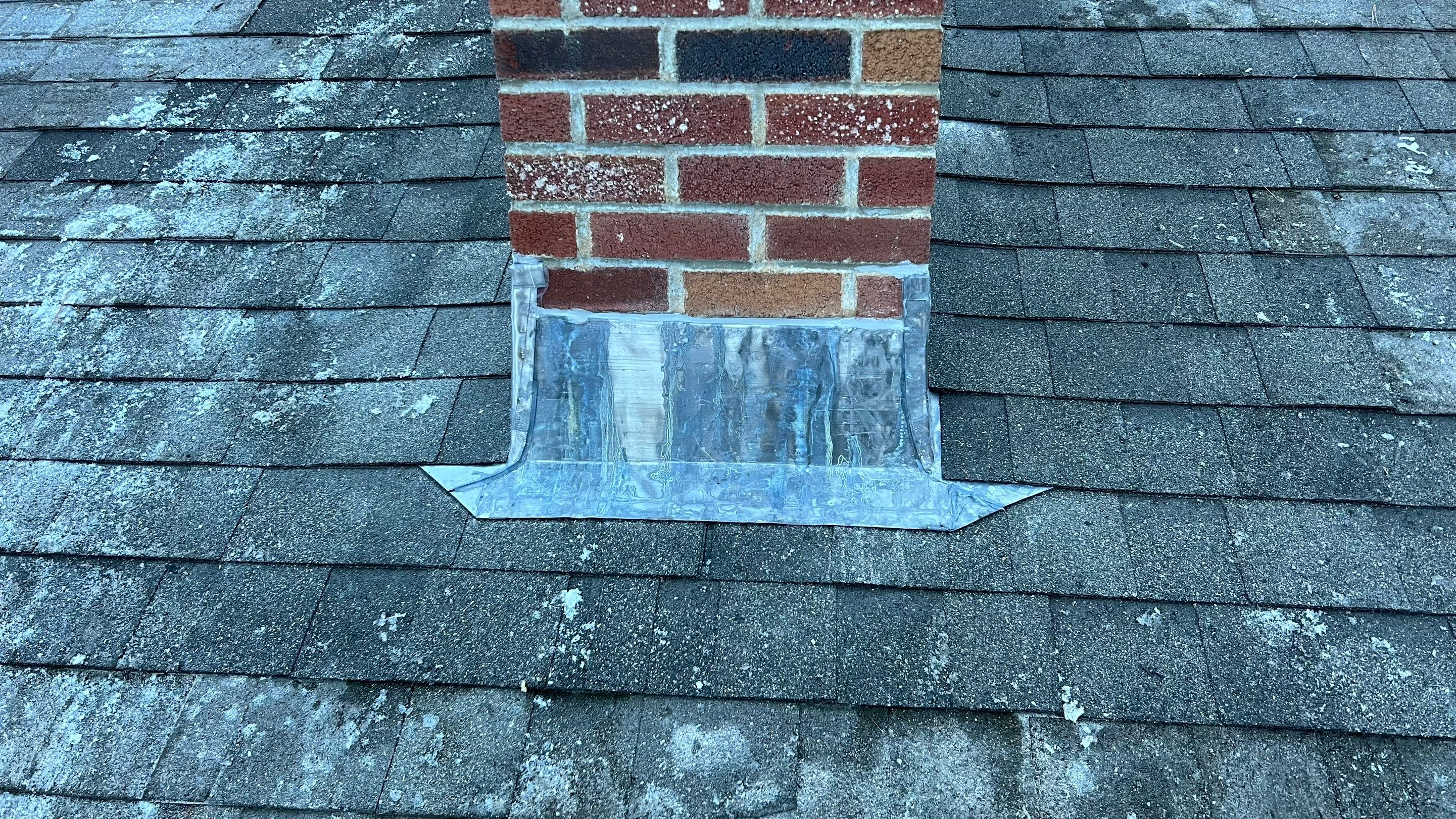 Failing Chimney? Not anymore!! by Tall pine roofing