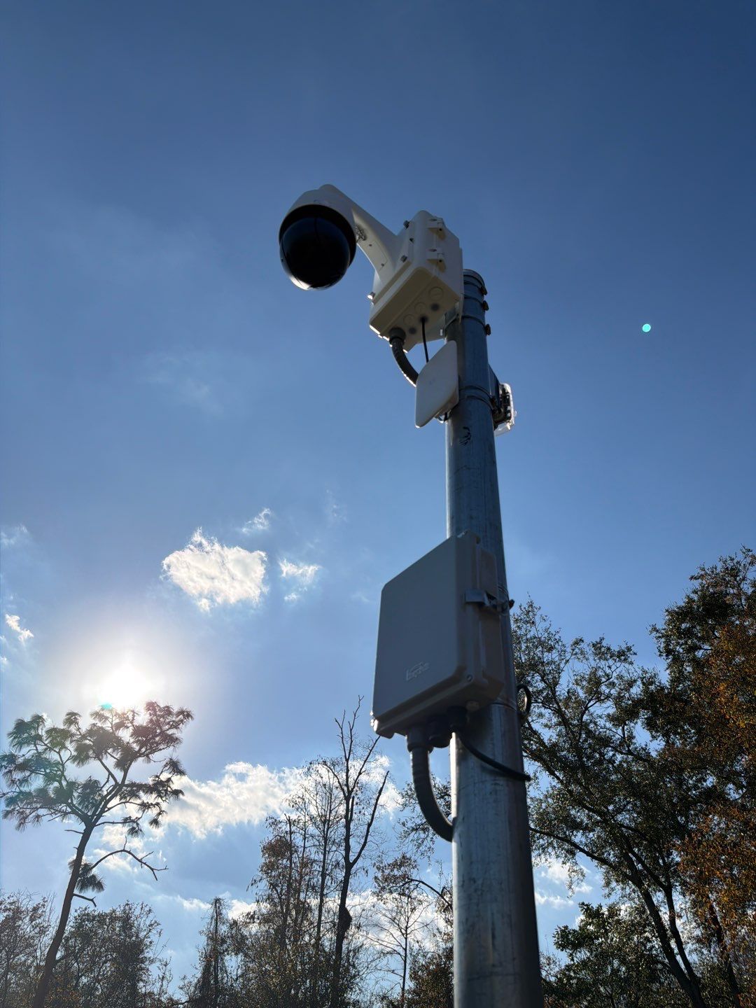 First Academy Baseball Field – AWRE Player Analytics Camera System Installation – Orlando, FL by TeleCommPro