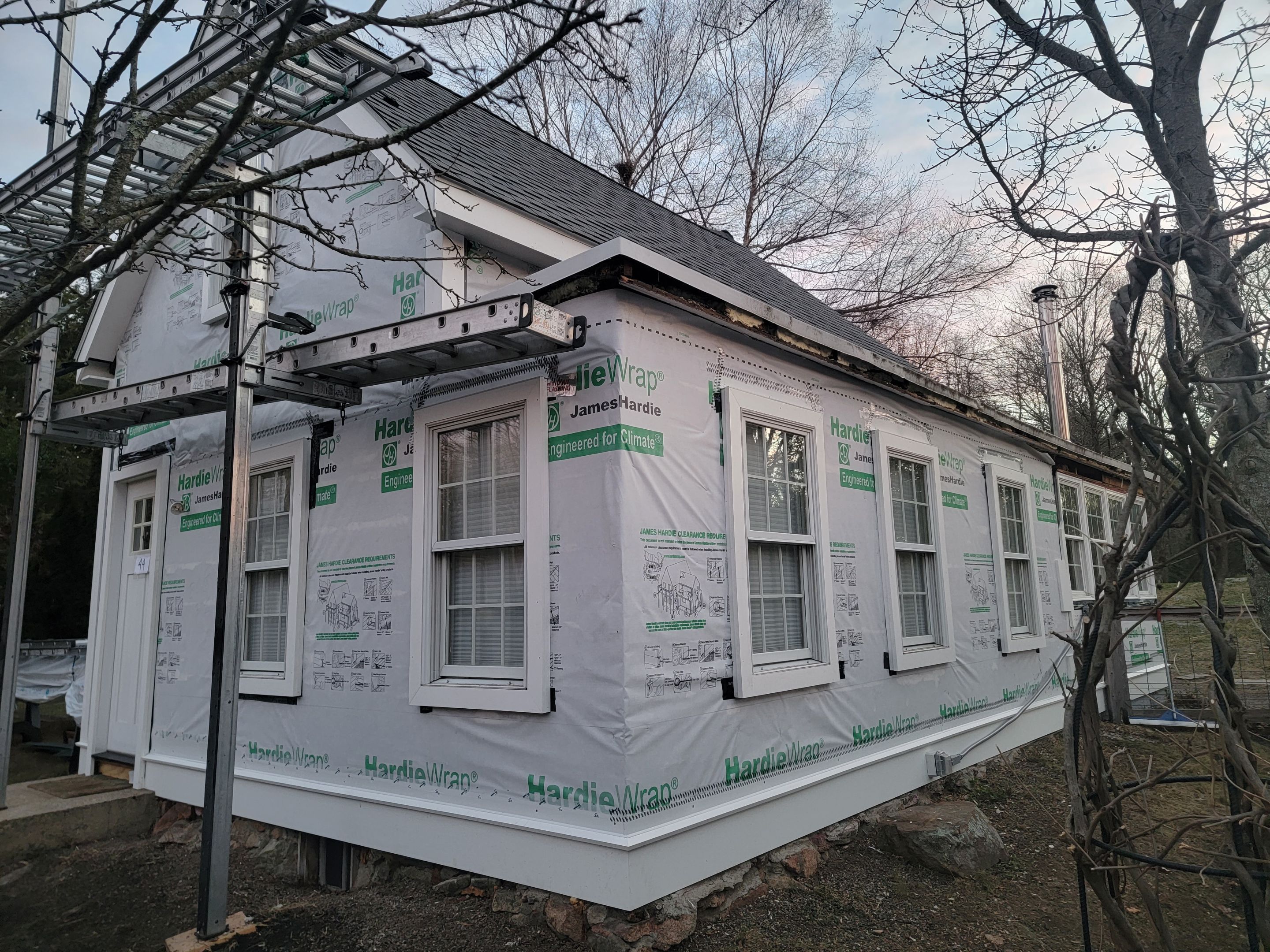 Siding Installation using James Hardie by UBrothers Construction