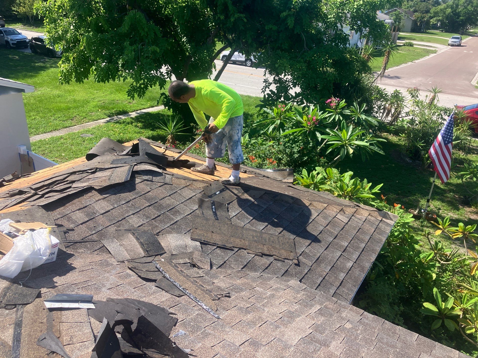 Project in St. Petersburg 33713 by Mitchell Roofing Company LLC 