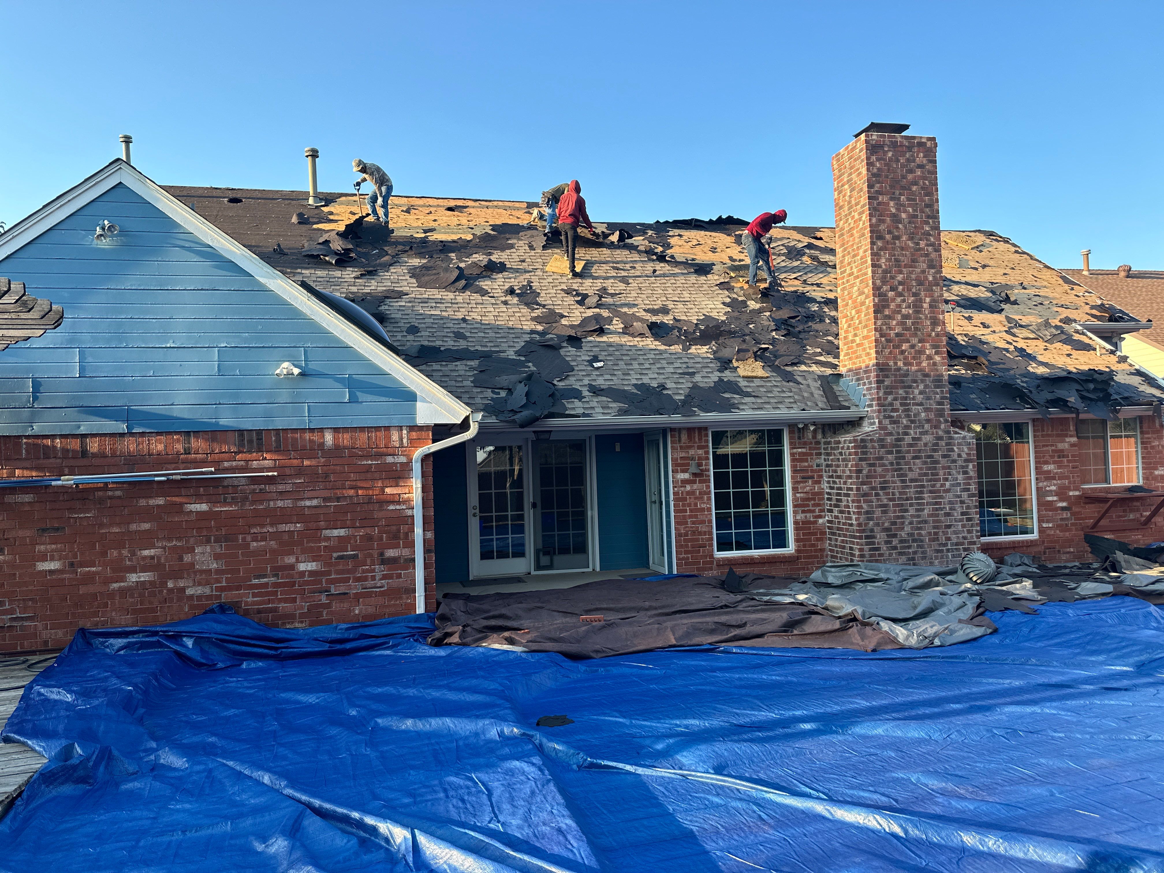 Residential Roofing Installation using GAF by Castillo Roofing