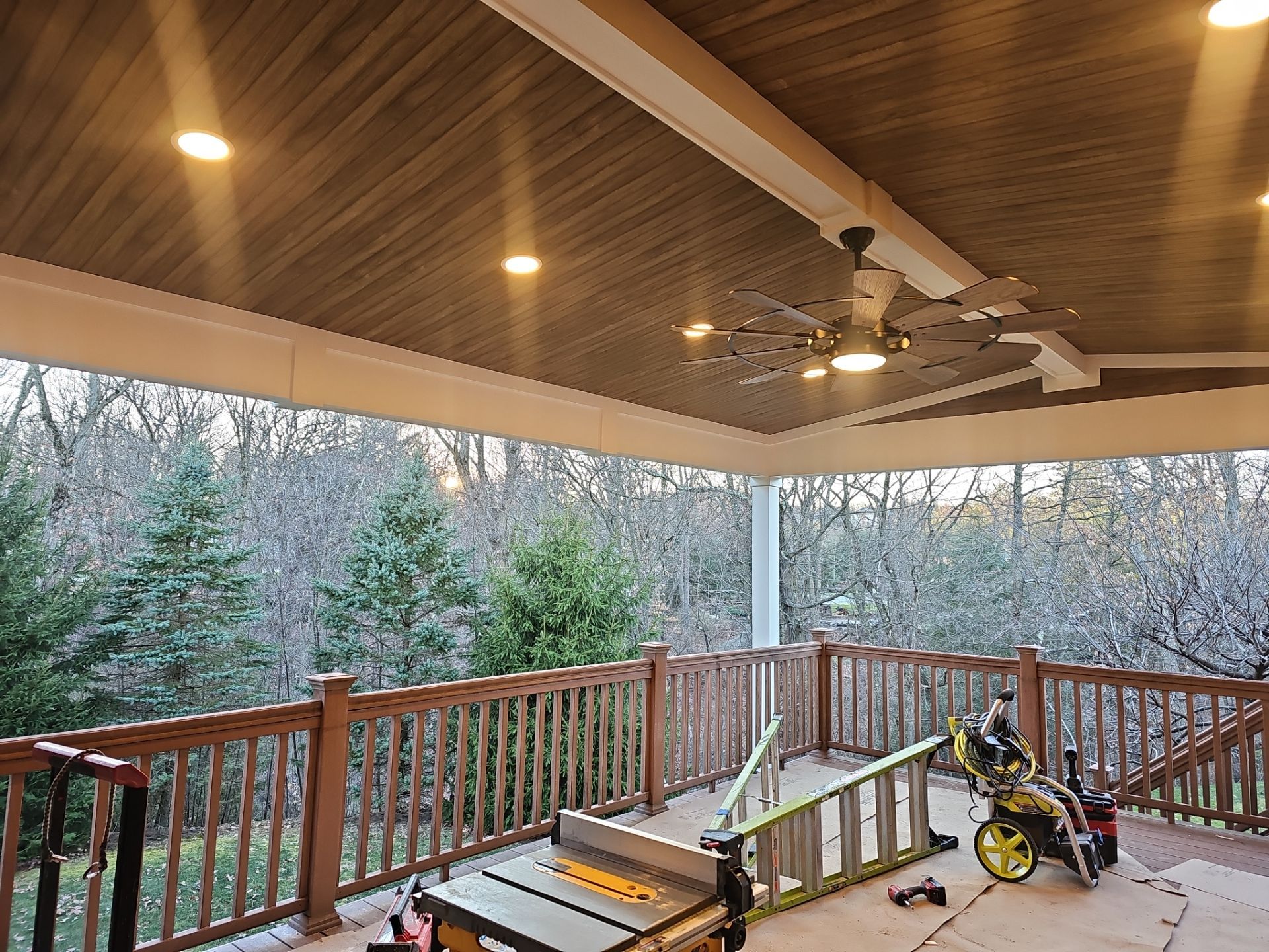 Hip Roof Build by Cousins Roofing Siding & Decks