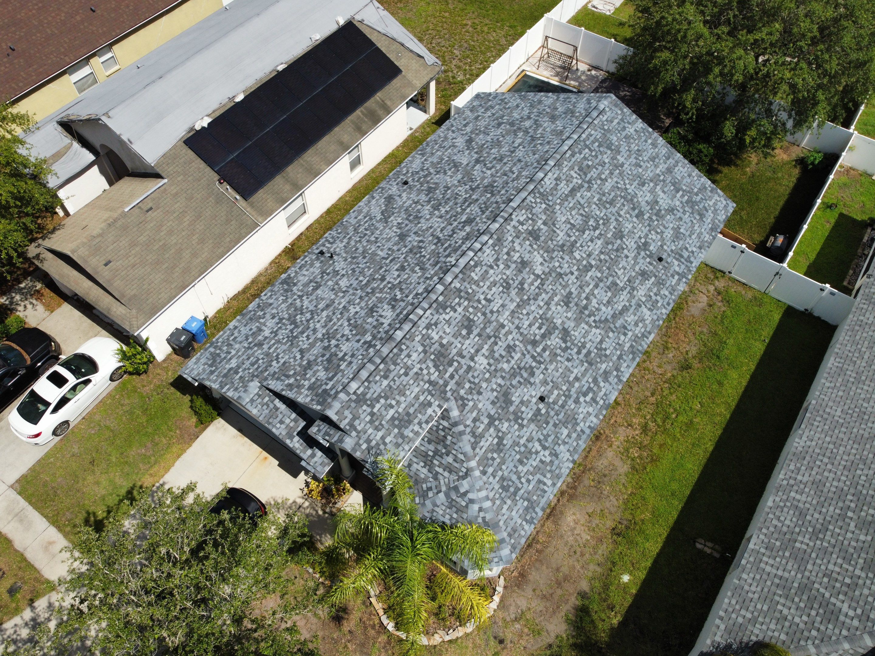 Roof Replacement in Gibsonton, FL. by Steadfast Roofing