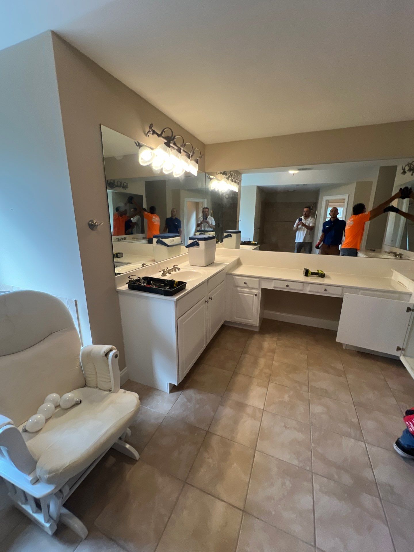 Bathroom Project in Norcross by Atlanta Design Group