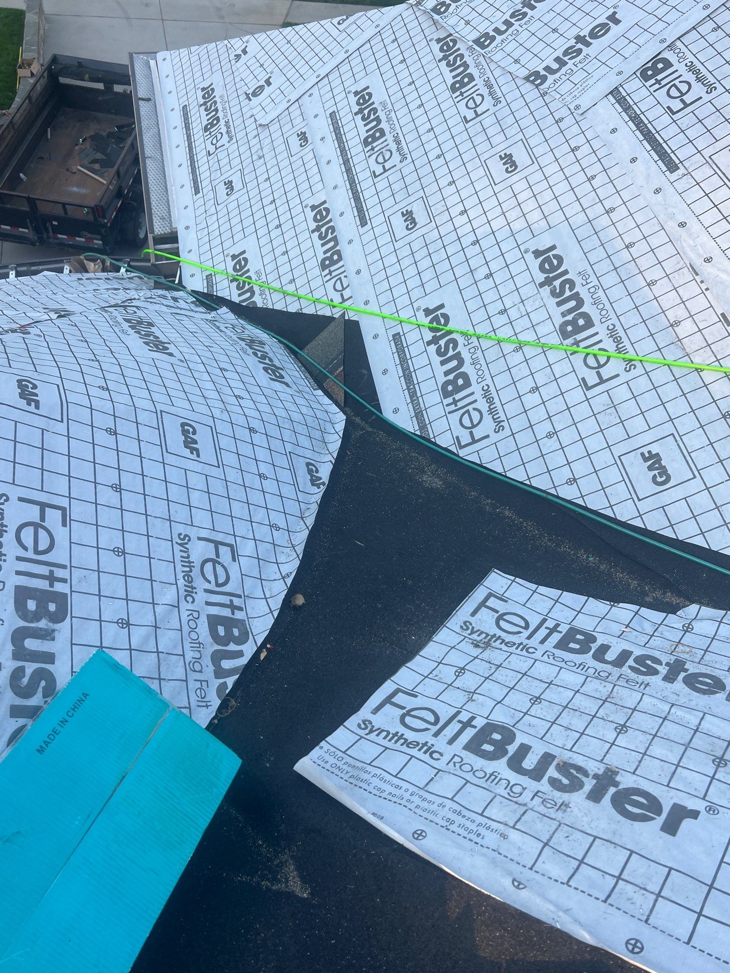 Full Roof Replacement using GAF HDZ Shakewood by Just In Time Roofing and Restoration