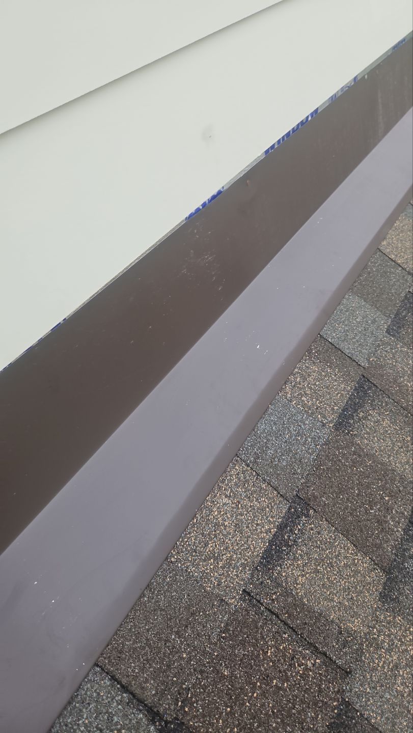Flashing and siding repair by Indigo State Roofing