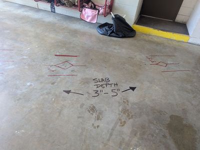 Concrete GPR Scan - Slab Locate