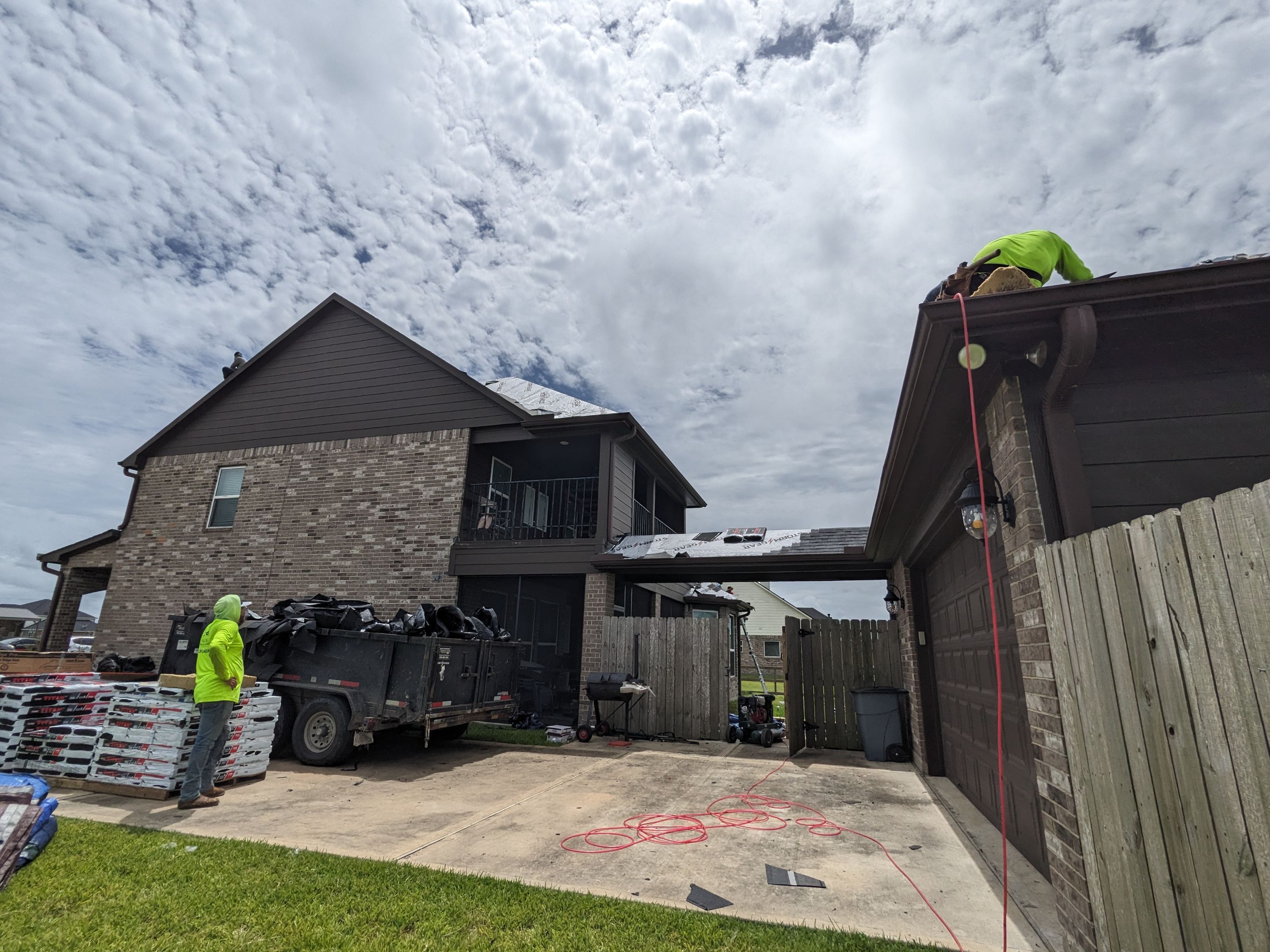 Project in Needville by Roof Guard And Construction