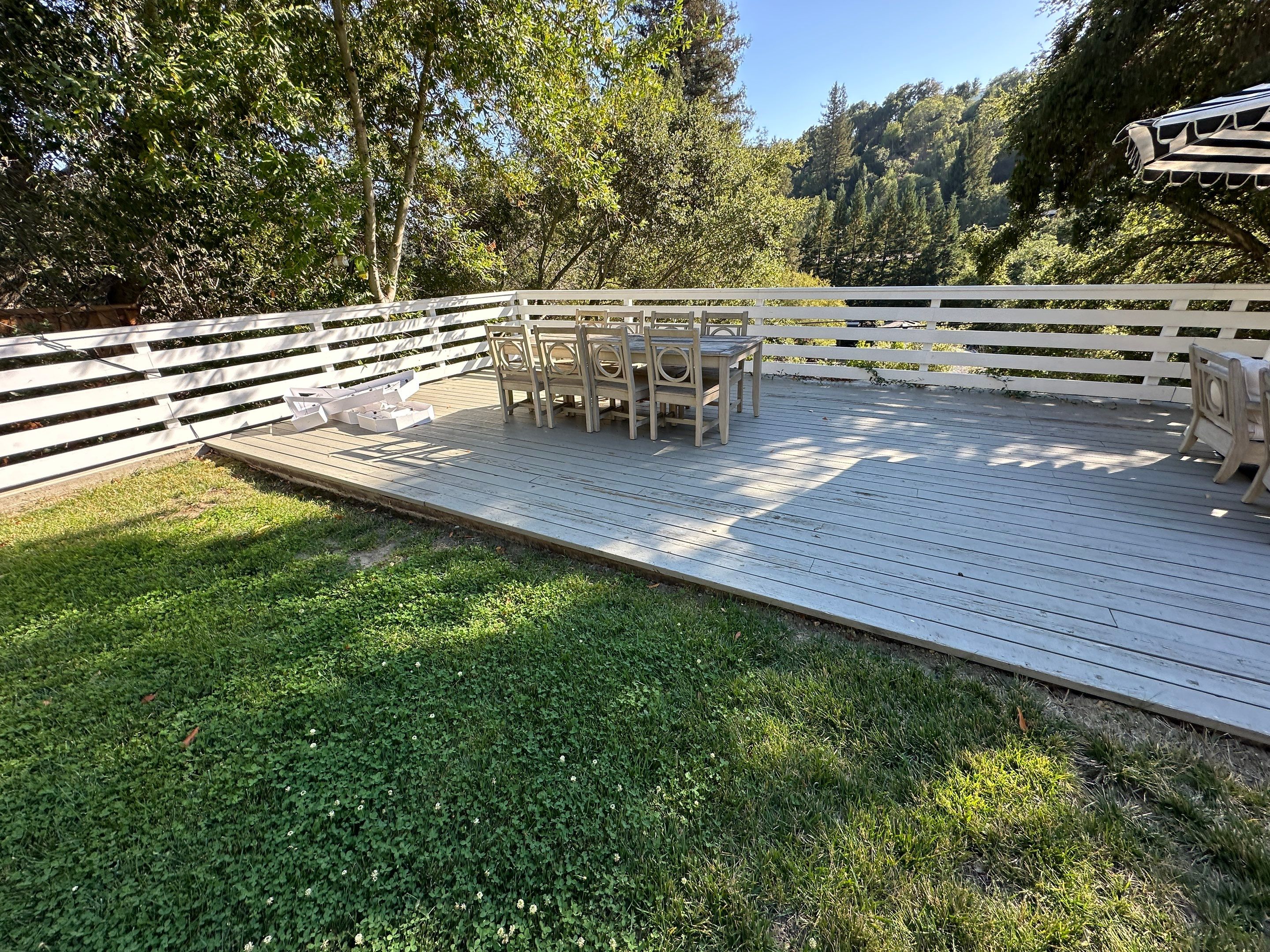 Deck Repaint using Sherwin-Williams by Herrera’s Bay Area Painting inc.