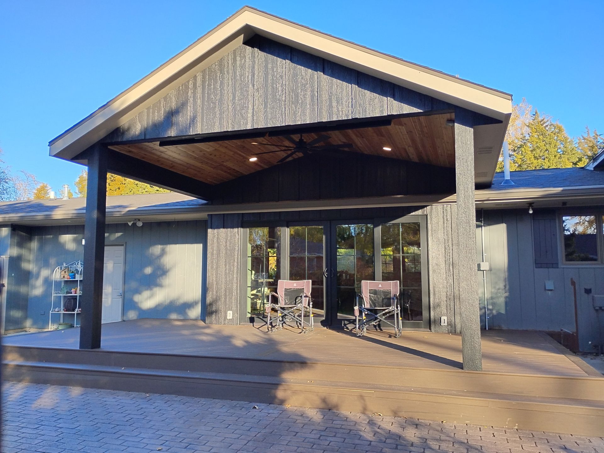 Back Patio Upgrade by Abe Electric 