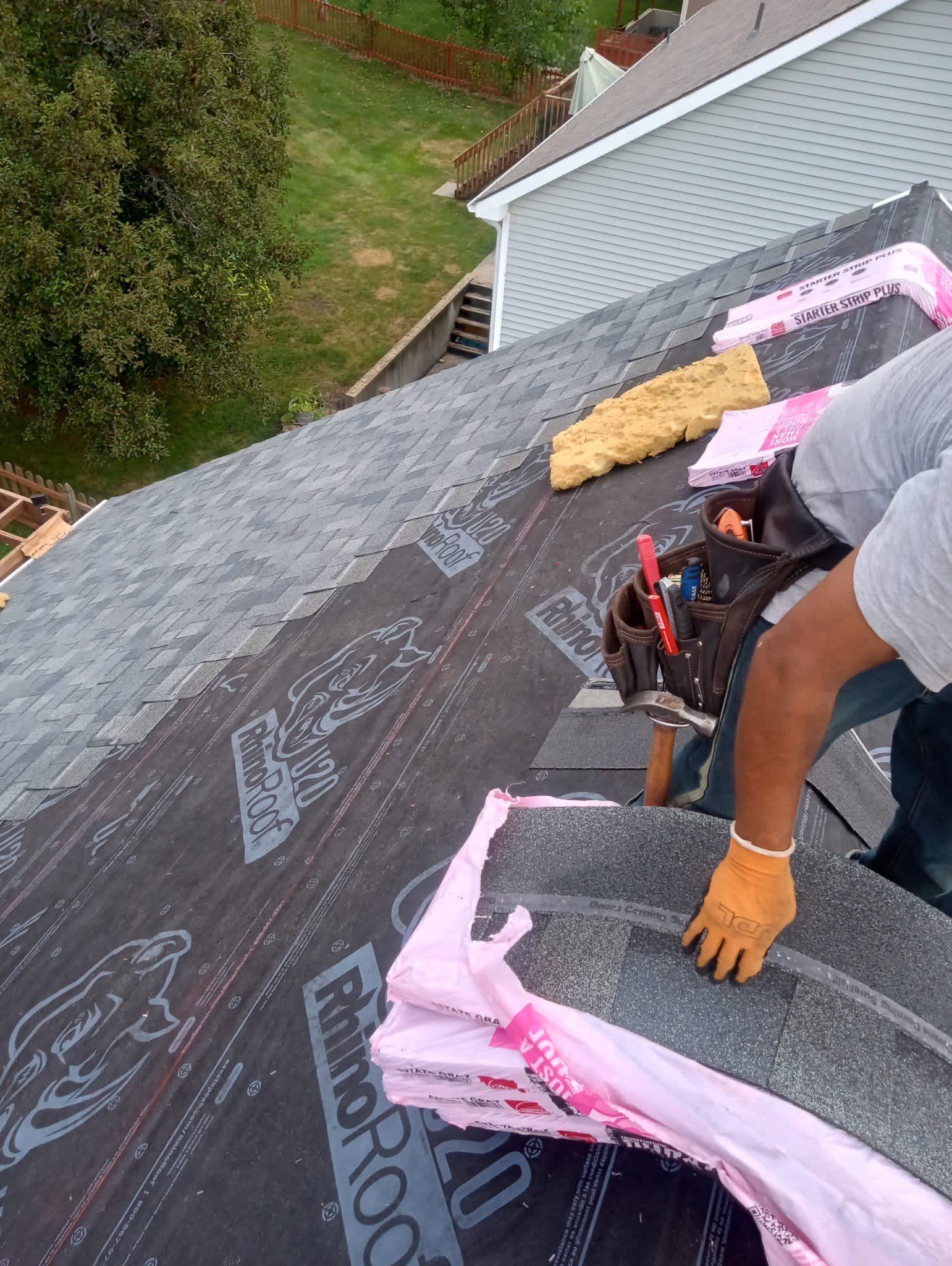 Residential Roofing Installation using OC Duration  by EEC  Windows, Siding & Roofing 