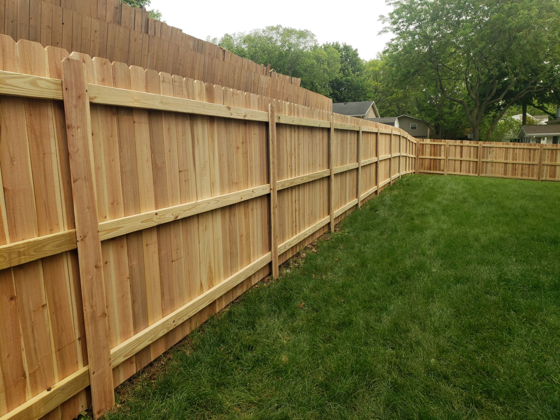 Project in Cedar Falls by Perfect Picket Fence and Stain