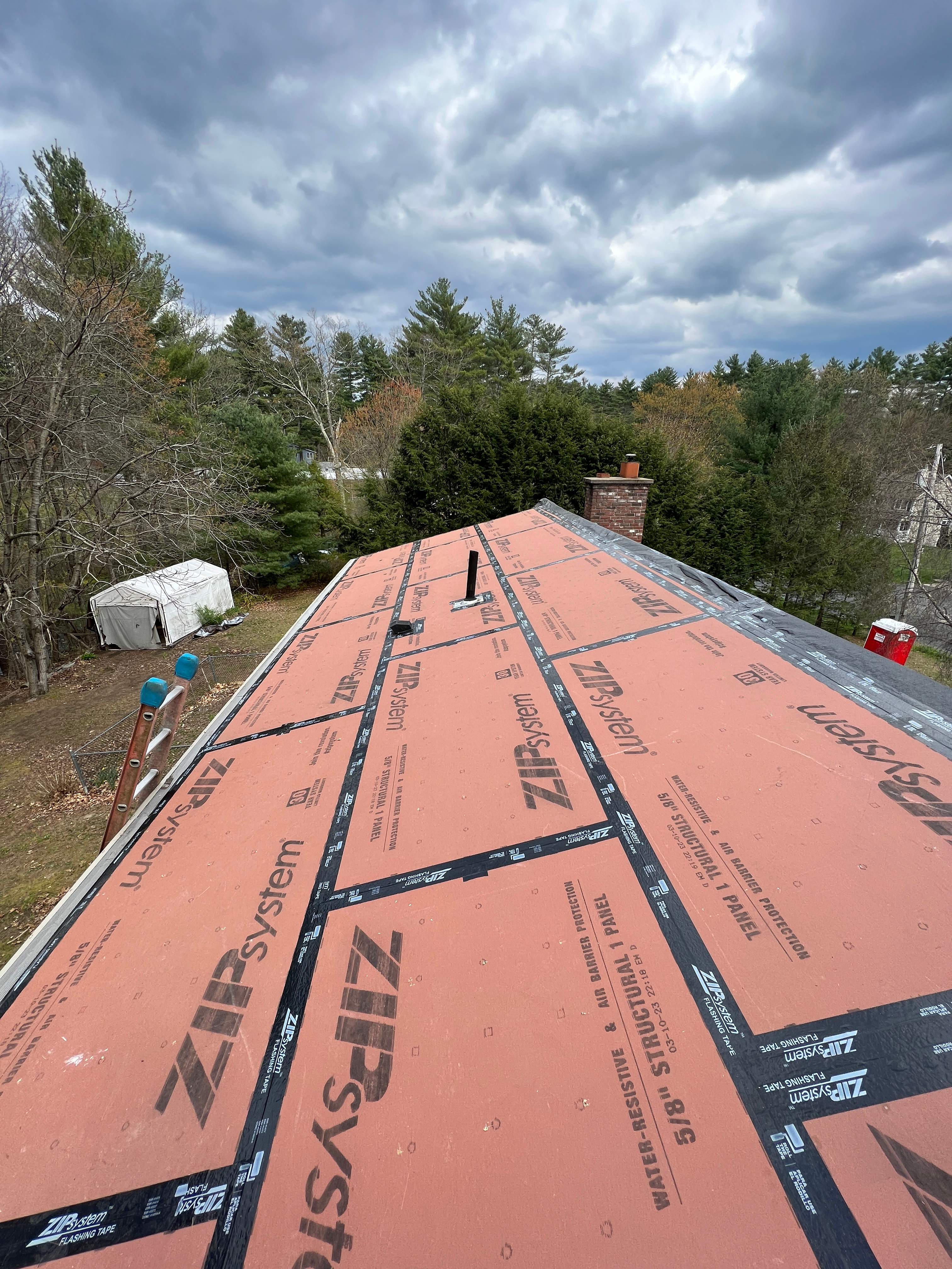 Tree Damage/Roof Repair by Chagnon Building & Remodeling LLC