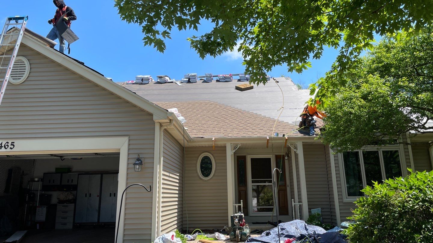 Residential Roofing Installation using GAF Timberline HDZ by Pro Home Services Inc
