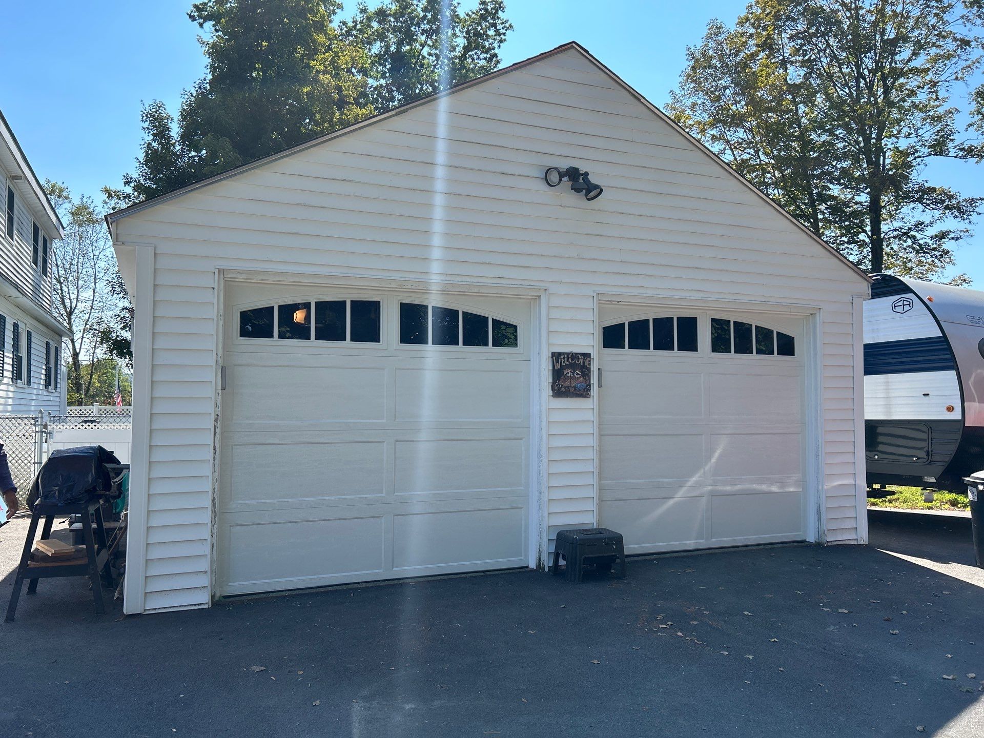 Door Installation using Clopay Bridgeport Steel Garage Doors by Keene Door