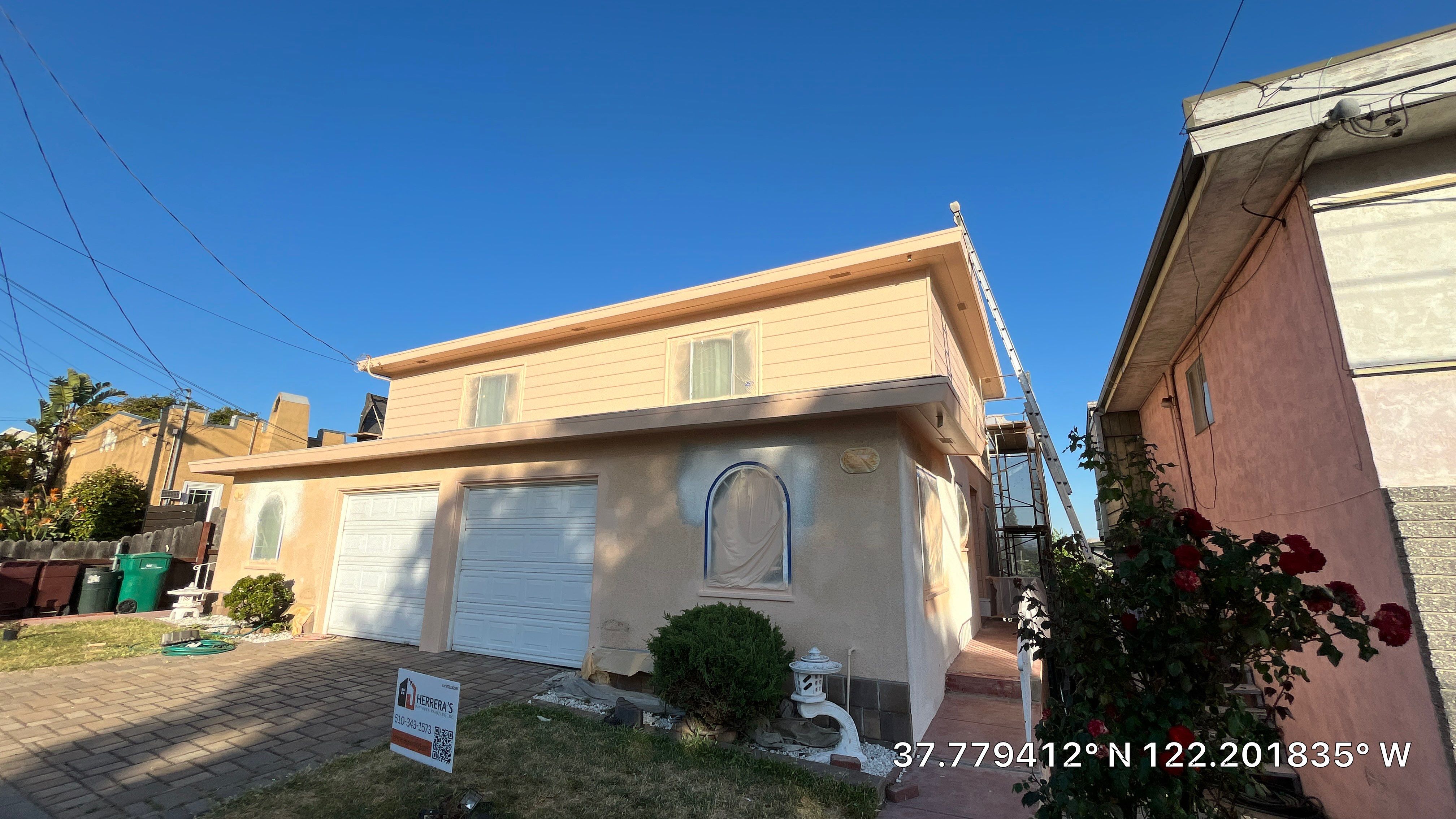 Exterior Painting using Sherwin-Williams  by Herrera’s Bay Area Painting inc.