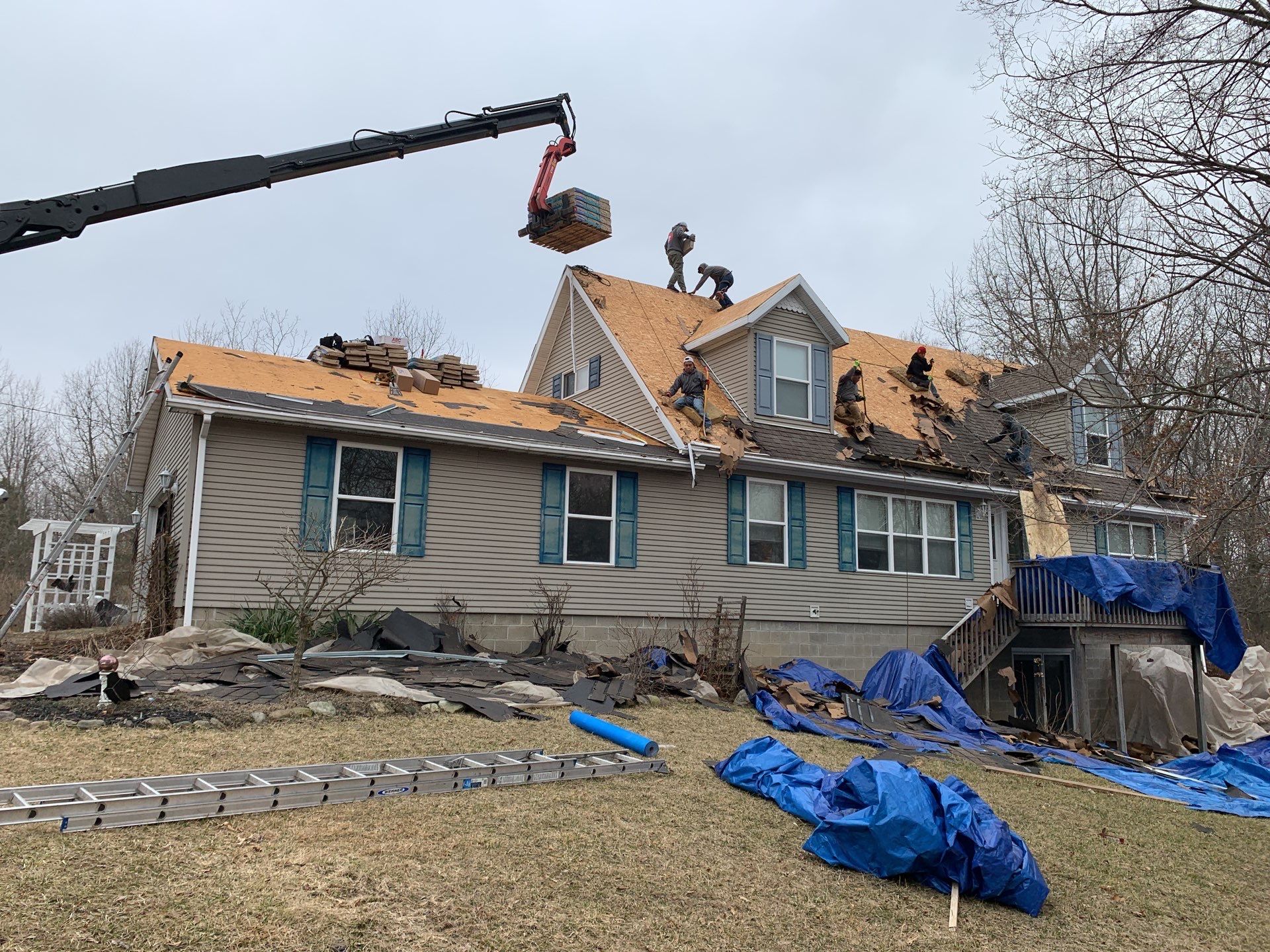Roof Replacement using CertainTeed Landmark by 180 Contractors