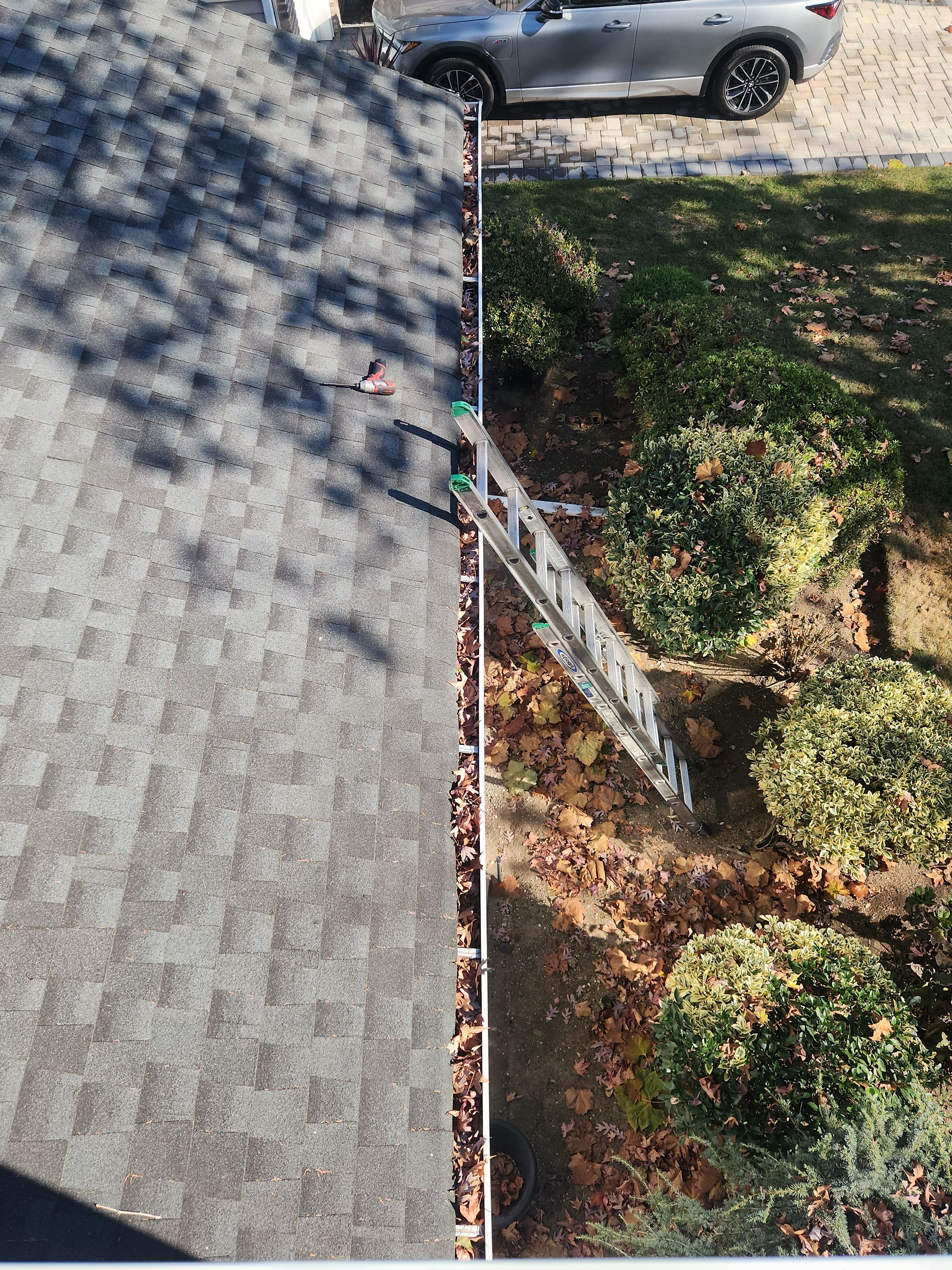 Gutter Cleaning using Gutter Cleaning Supplies by Above All Gutters 