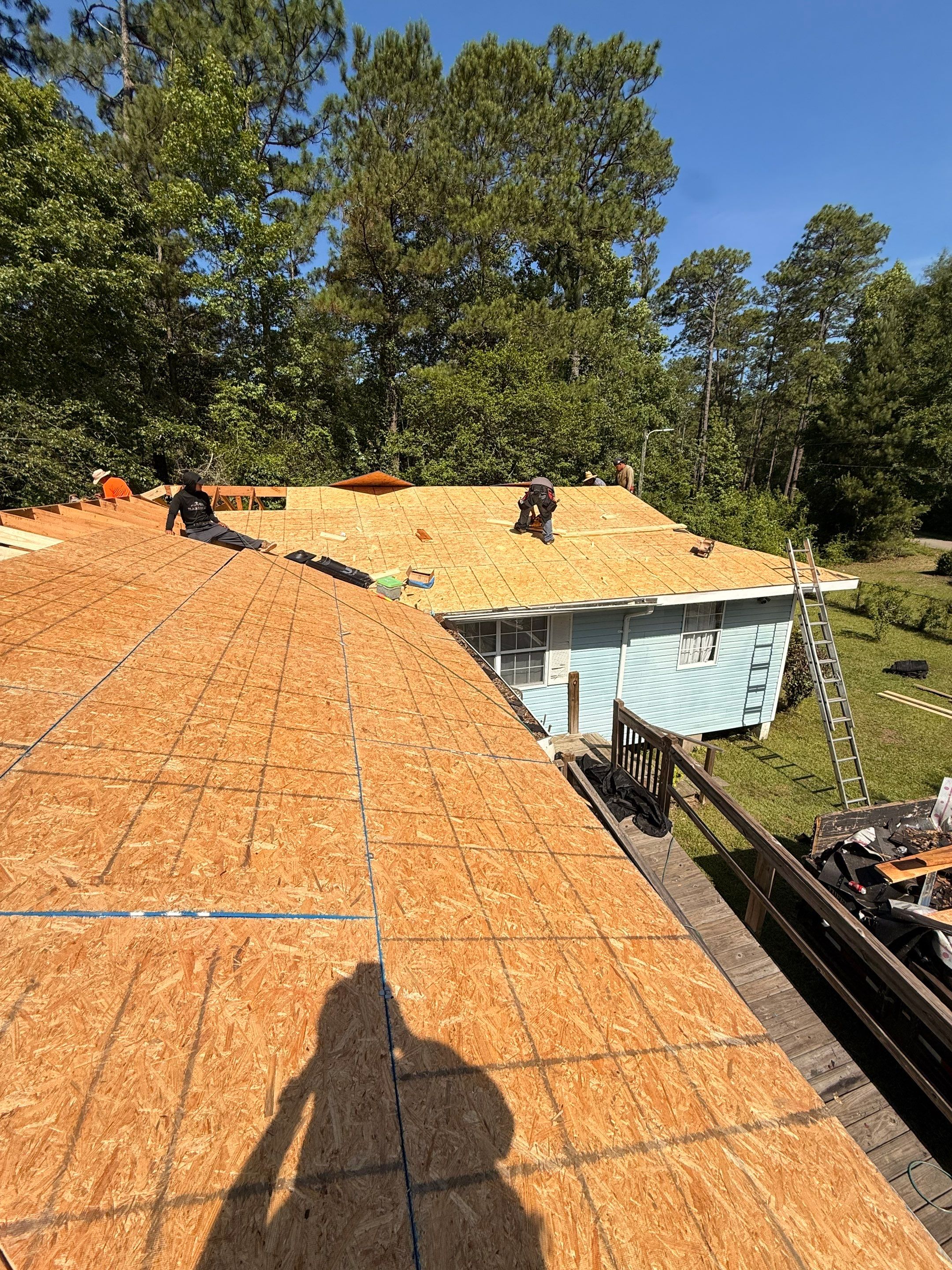 Full Architectural Shingle Roof Replacement Following Storm Damage in Wiggins by Frontline Roofing
