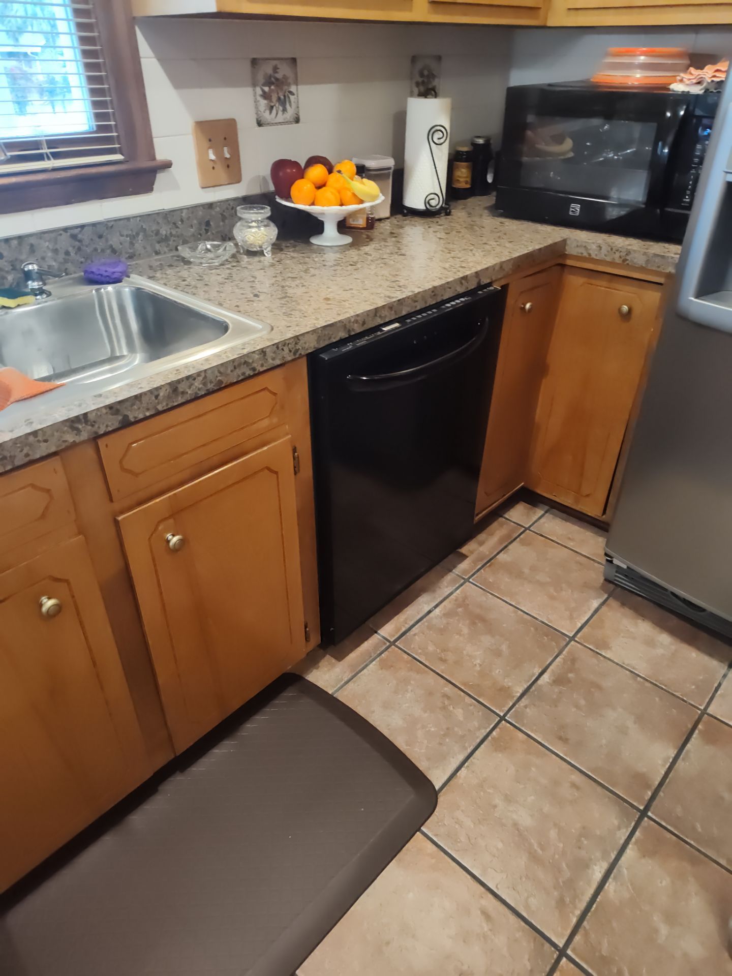Remodel Kitchen refinishing cabinets by Cornerstone Home Builders, LLC