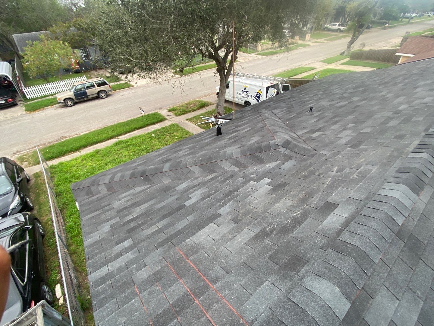 Residential Roofing Installation using Shingles by Lighthouse Roofing
