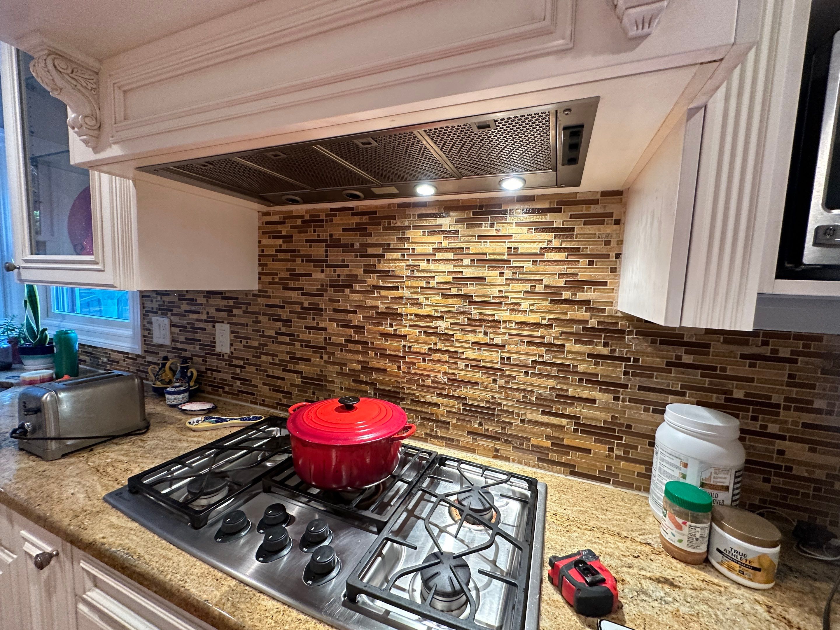 Window Installation /Backsplash Installation by Home Concepts Construction
