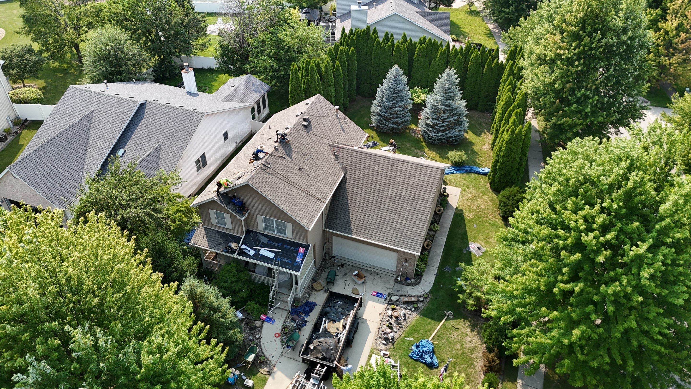 GAF Timberline HDZ Weathered Wood by Optimal Home Improvement 