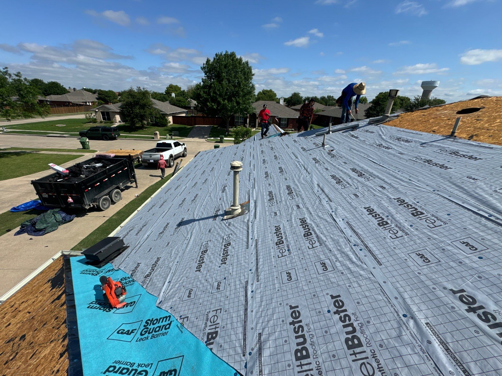 Project in Murphy by Zeus Exteriors