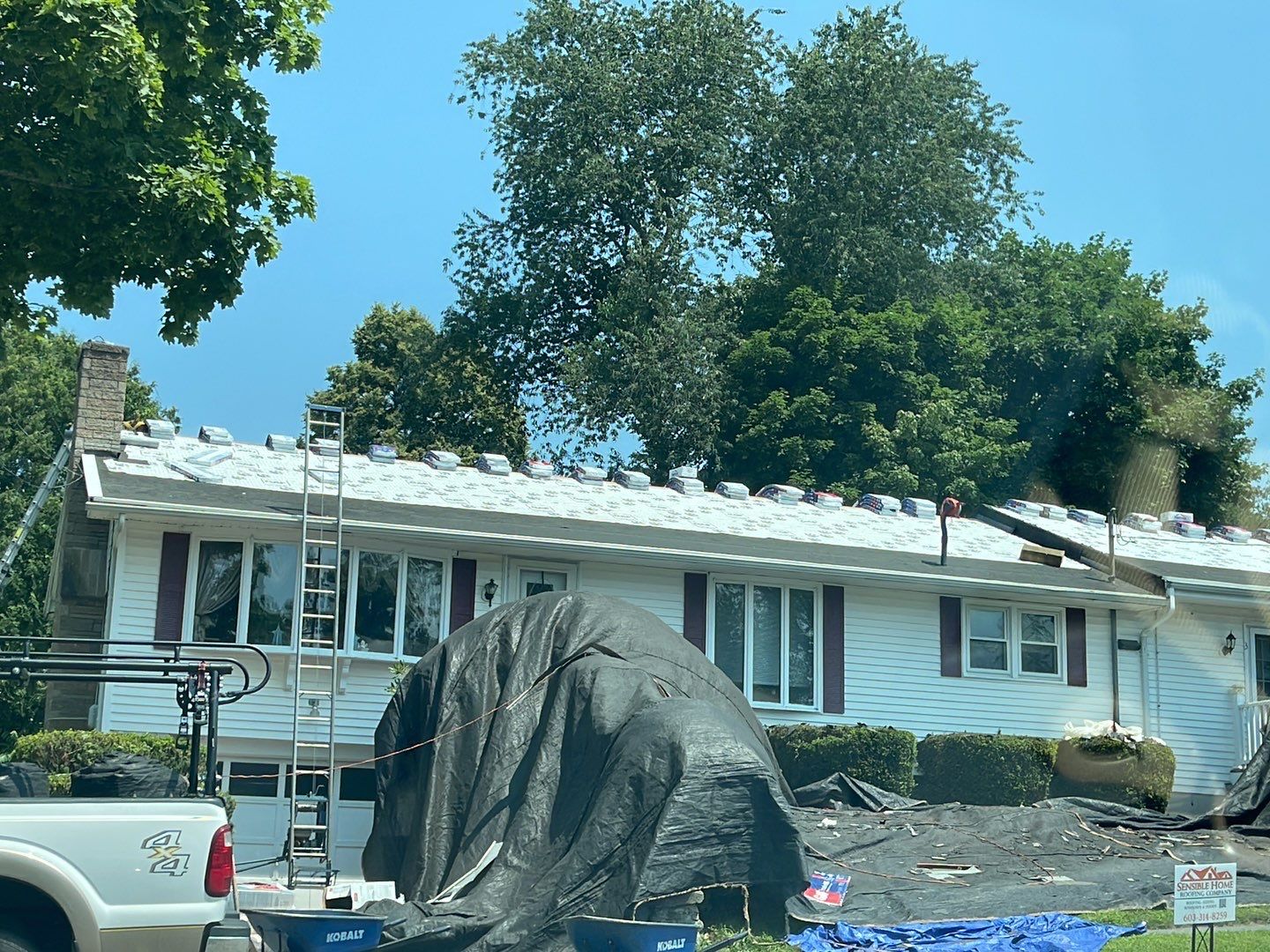Residential Roofing Installation using GAF Timberline HDZ by Sensible Home Solutions