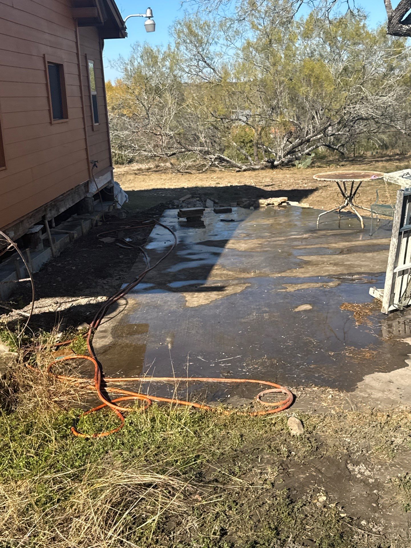 Rock removal and stone installation  by TXN Remodeling n Construction