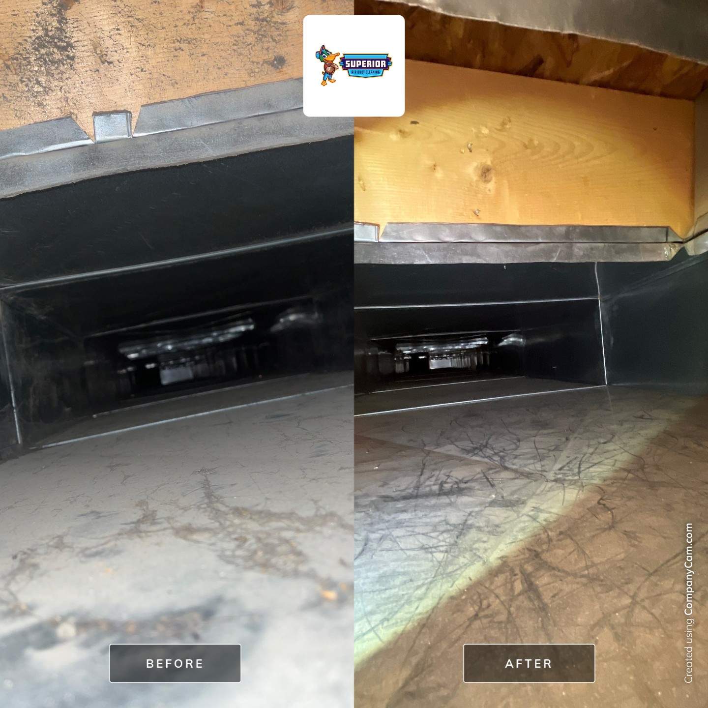 Air Duct Cleaning With a Vacuum Truck in Ellwood City, PA by Superior Air Duct Cleaning